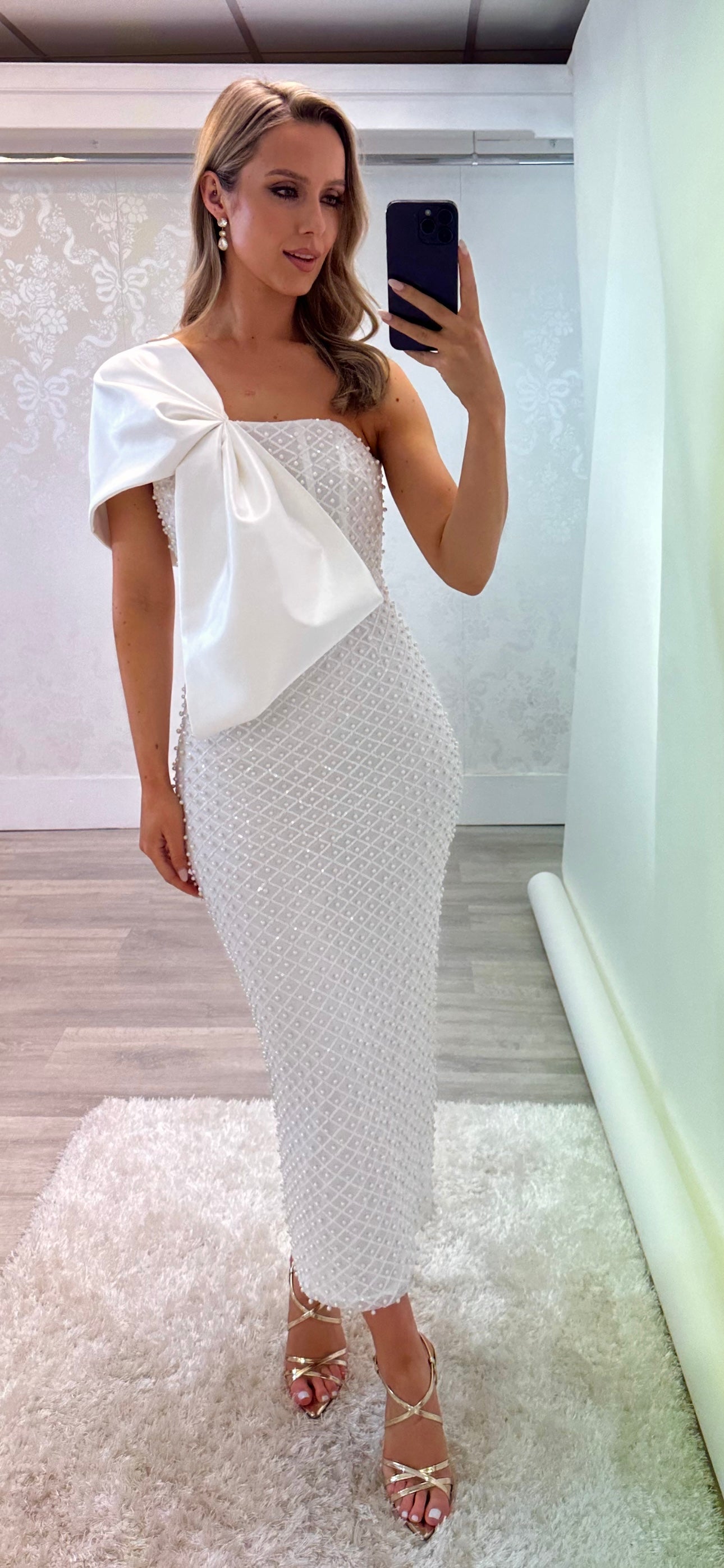White Pearl Dress
