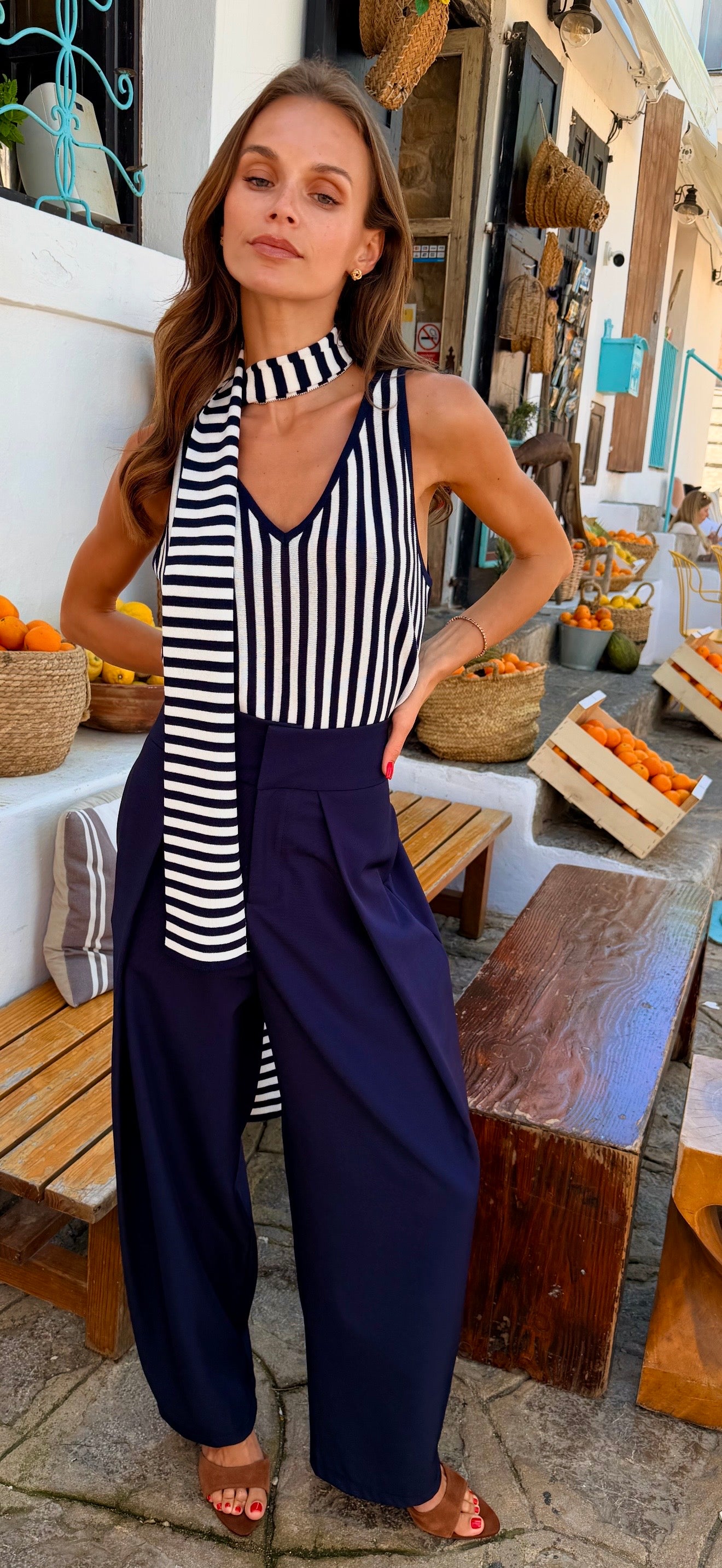 Koo Navy Stripe