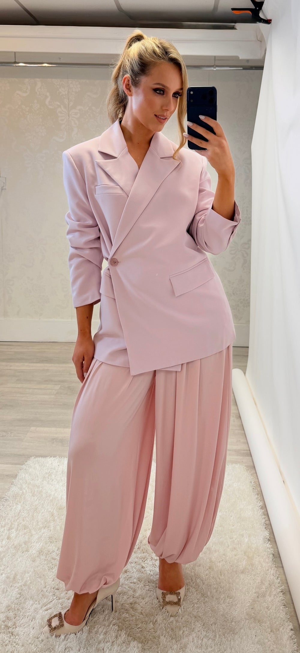Pink Billow Pants