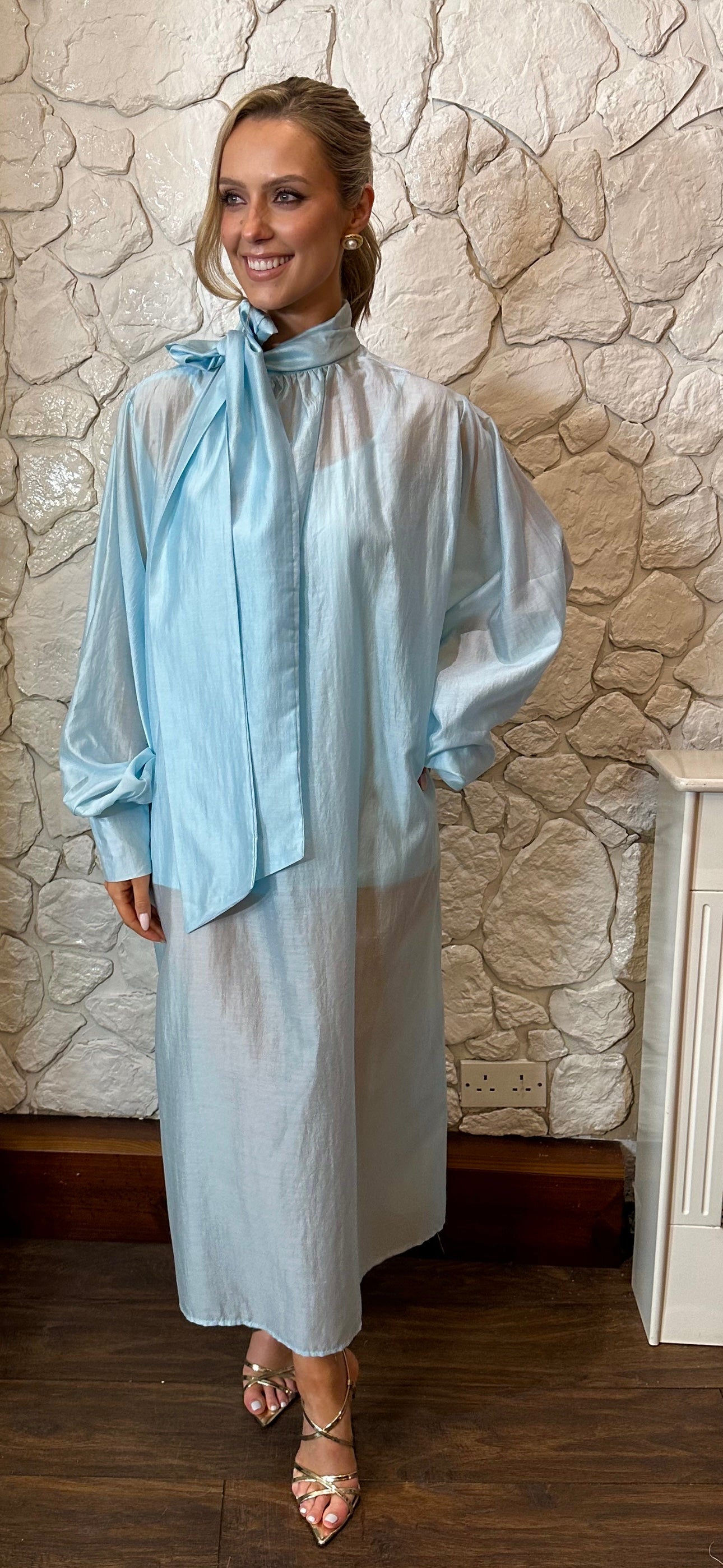 Sky Shift Dress