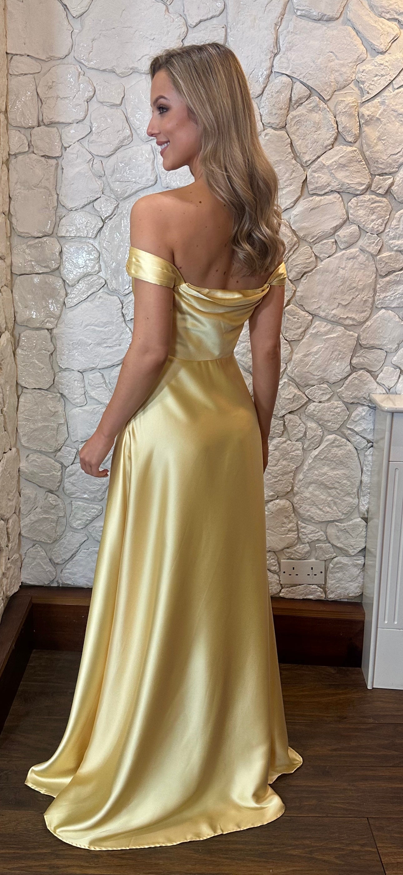 Lemon Bardot Maxi