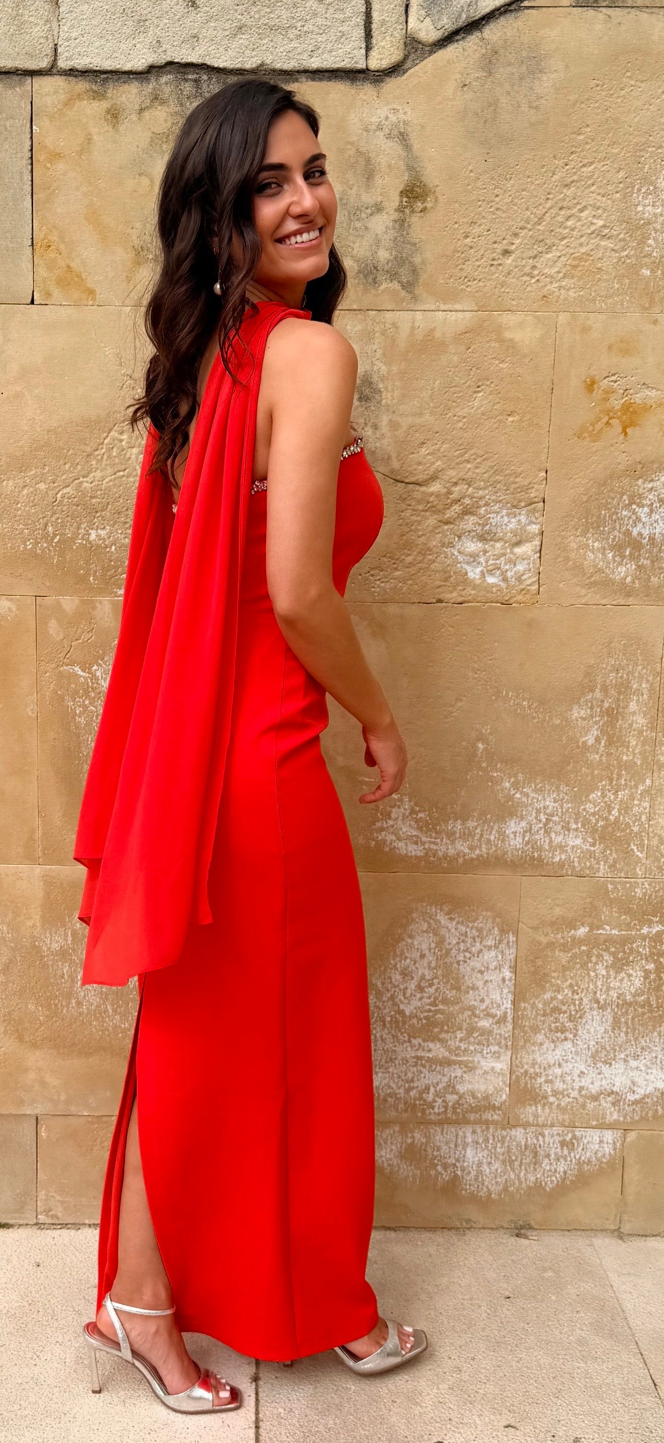 Red Bow Maxi