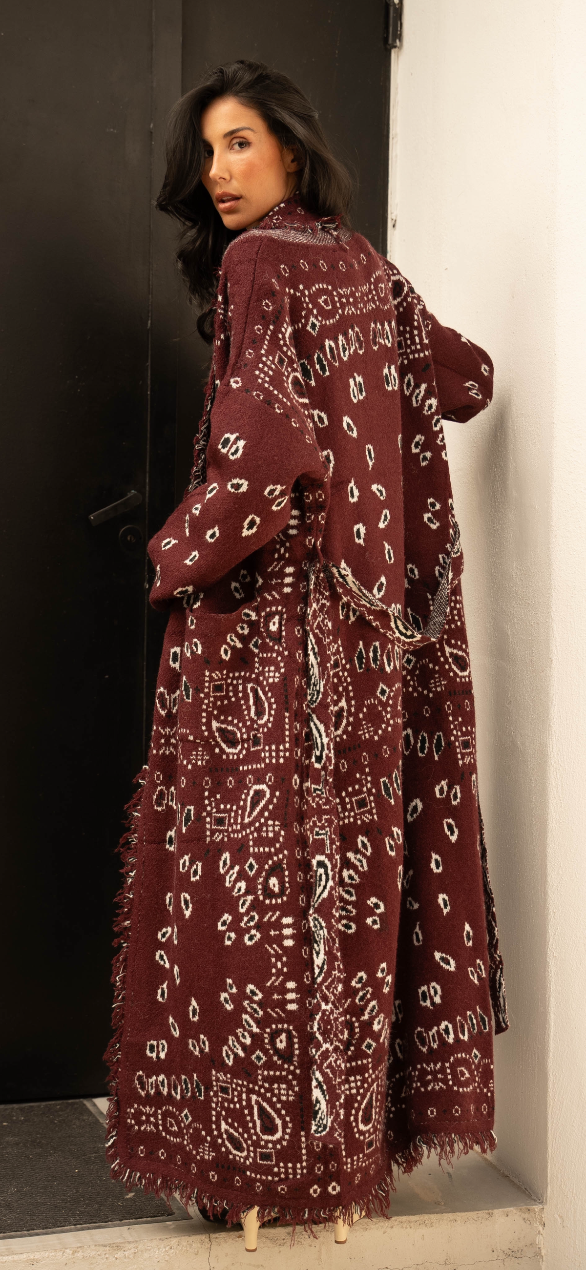 Burgundy Maxi Knit
