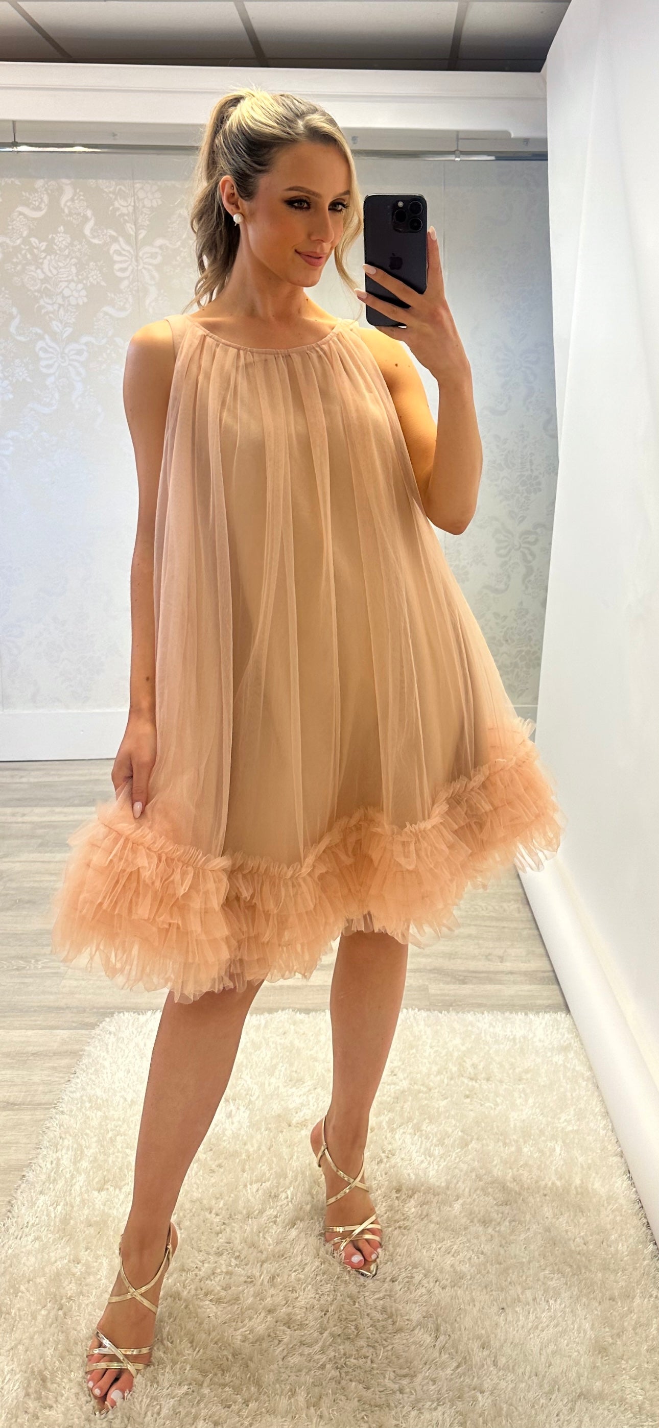 Mocha Tulle