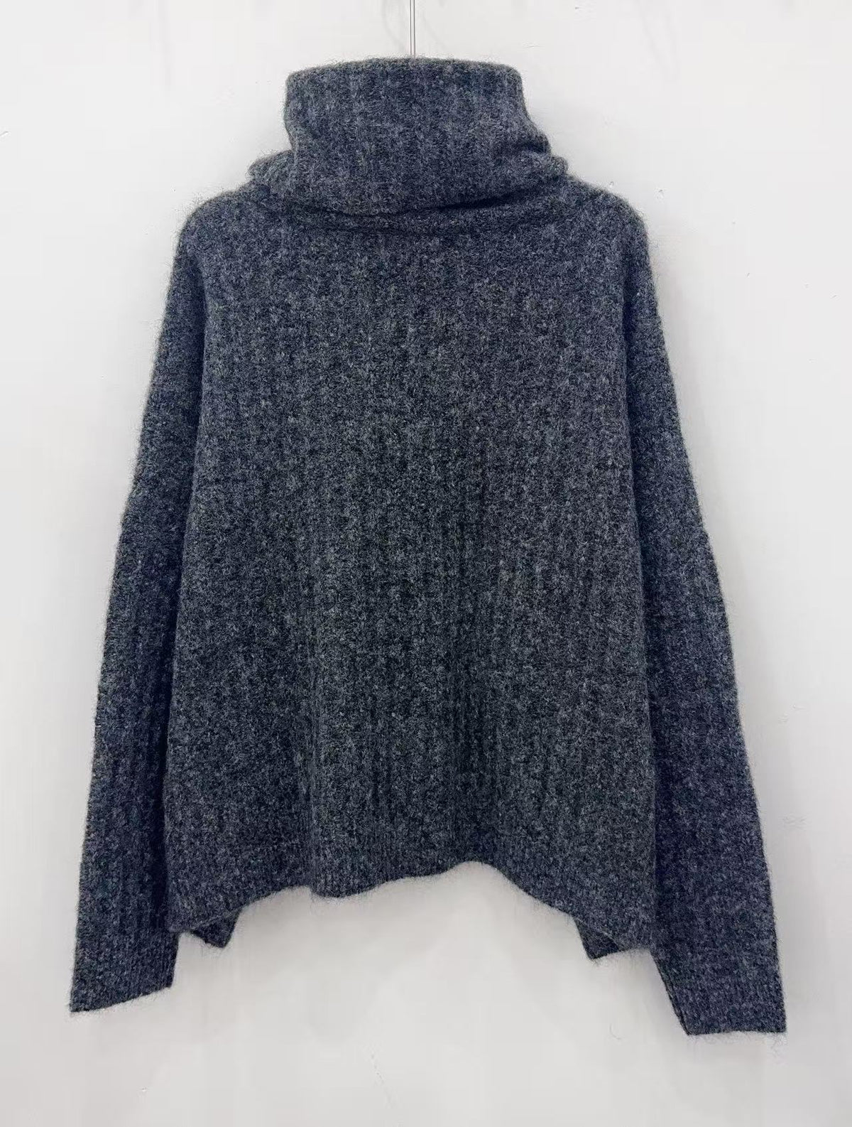 Grey Polo Knit