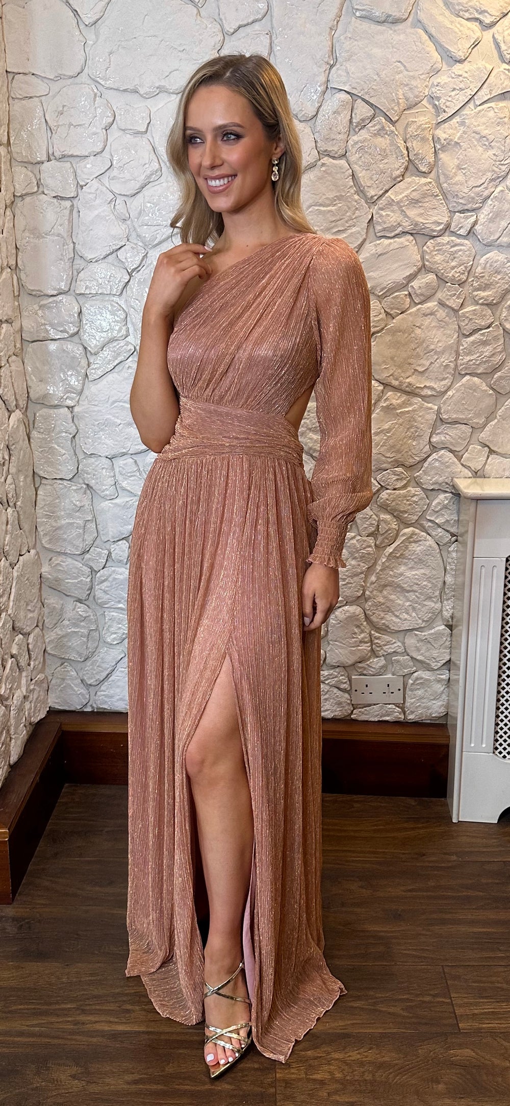 Rose Grecian Maxi