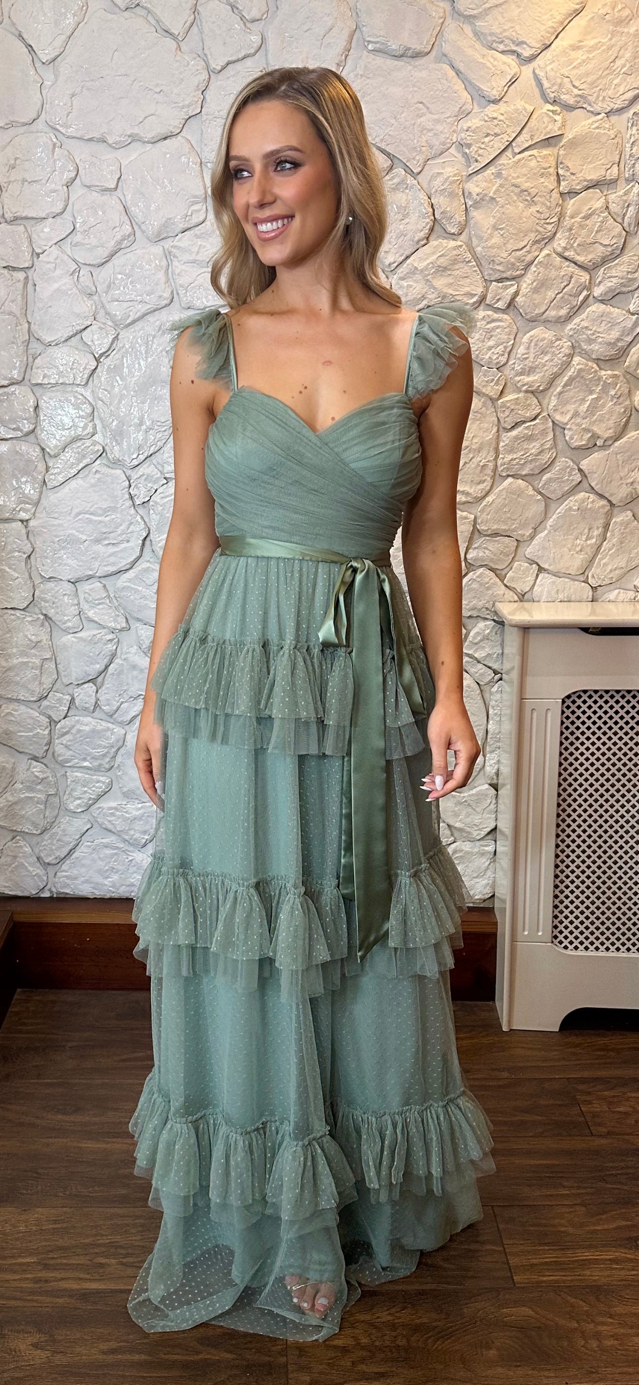 Sage Tulle