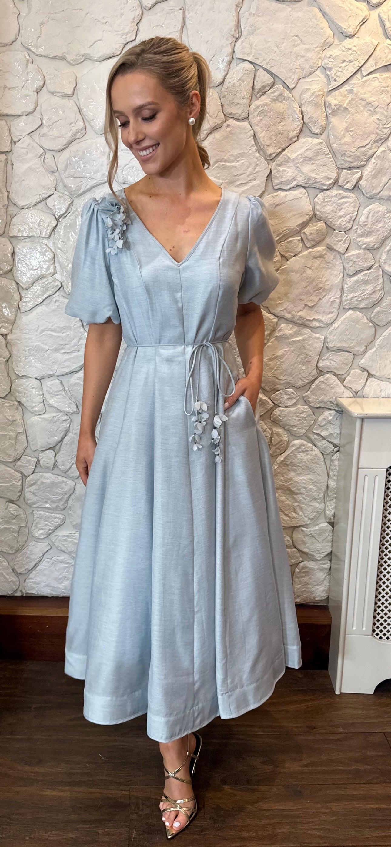 Powder Swing Dress