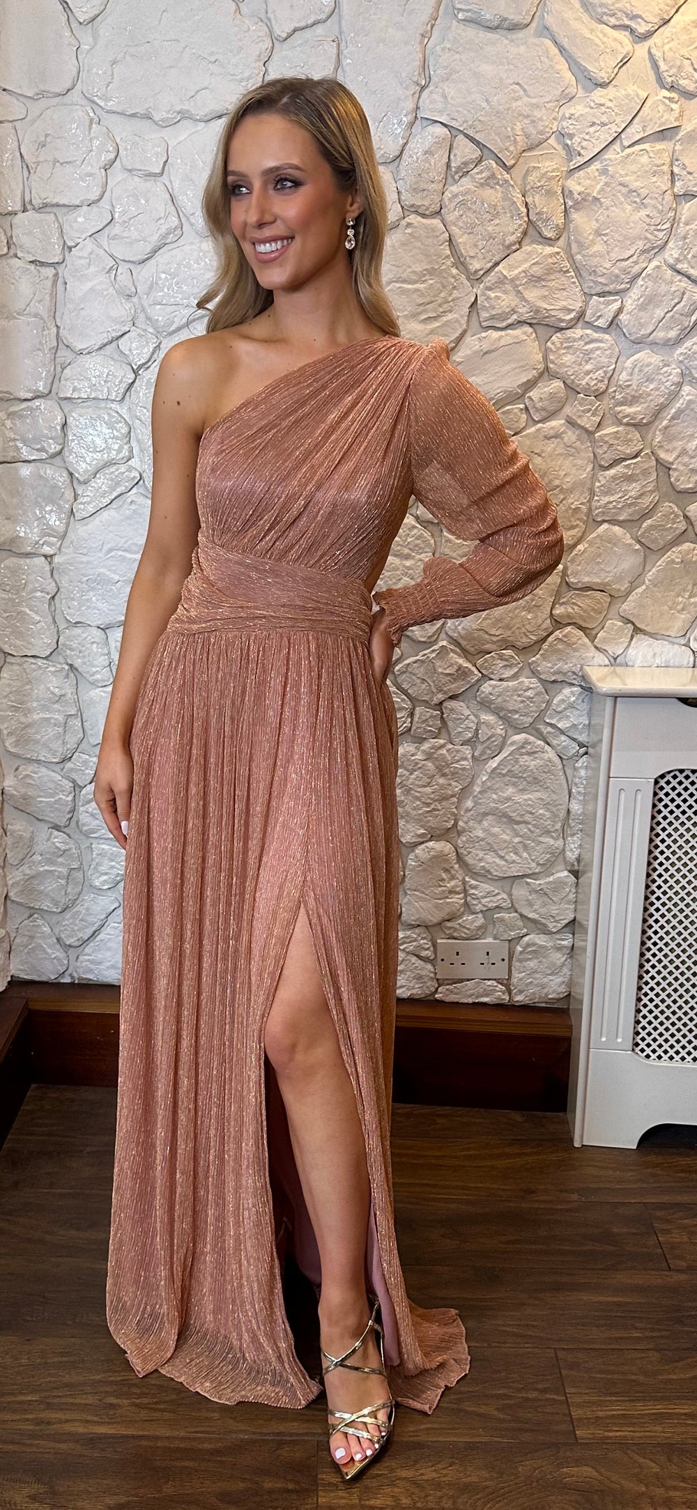 Rose Grecian Maxi