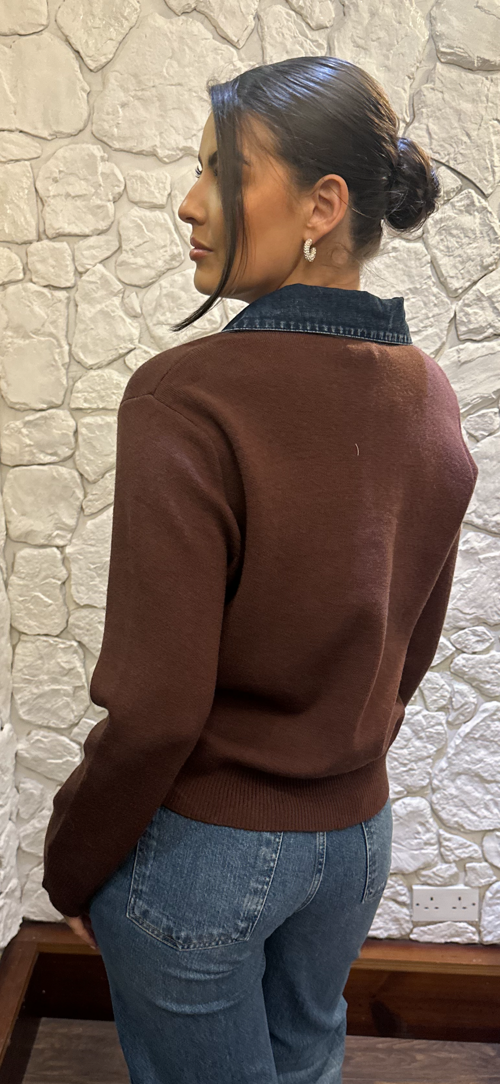 Brown Denim