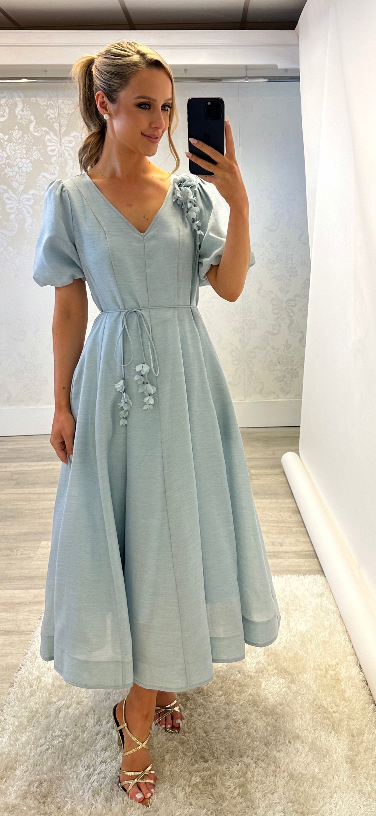Powder Swing Dress