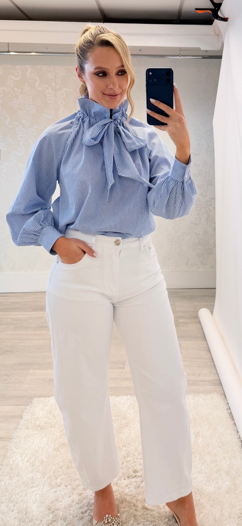 Blue Stripe Shirt