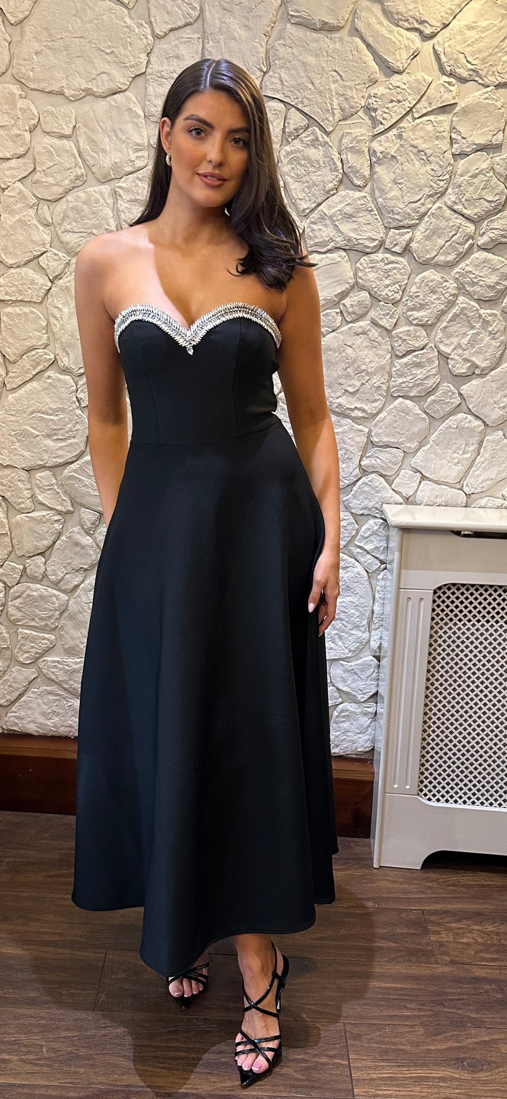 Black Bandage Midi