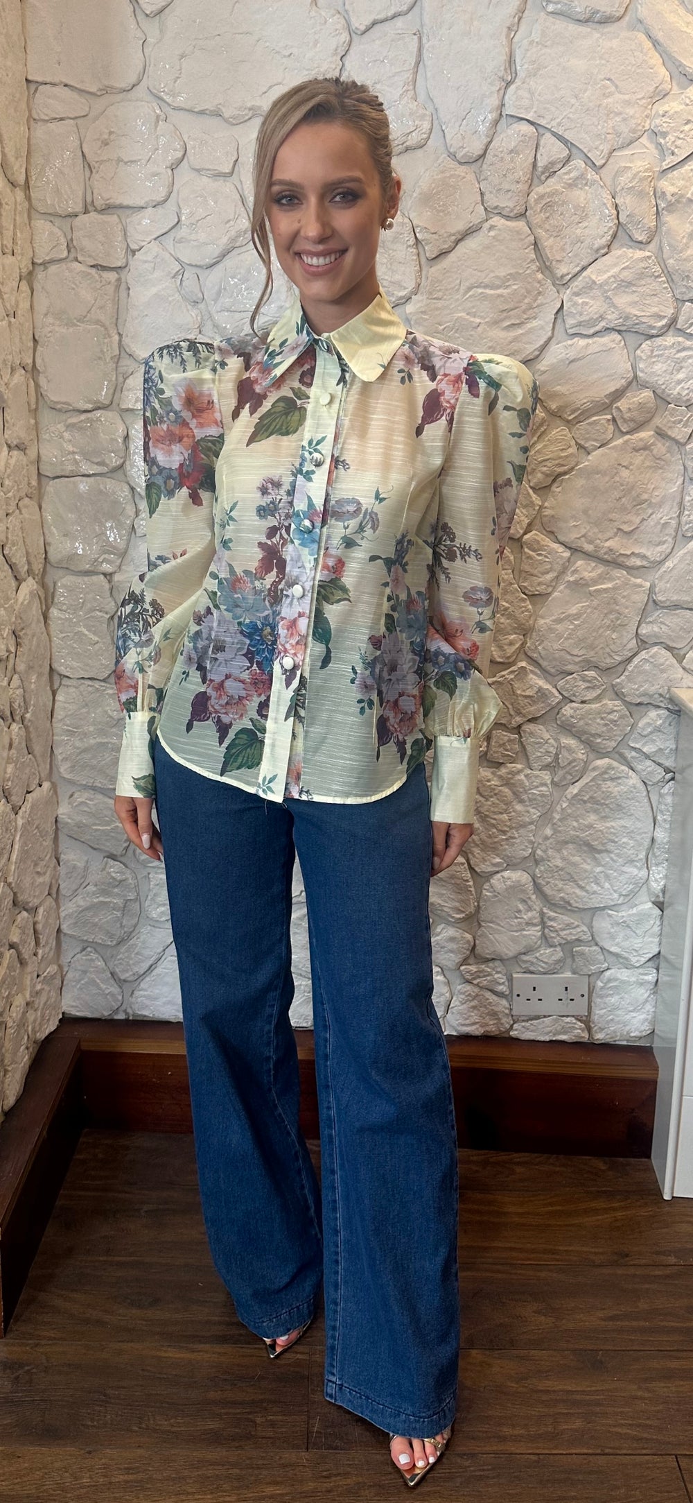 Lemon Floral Shirt