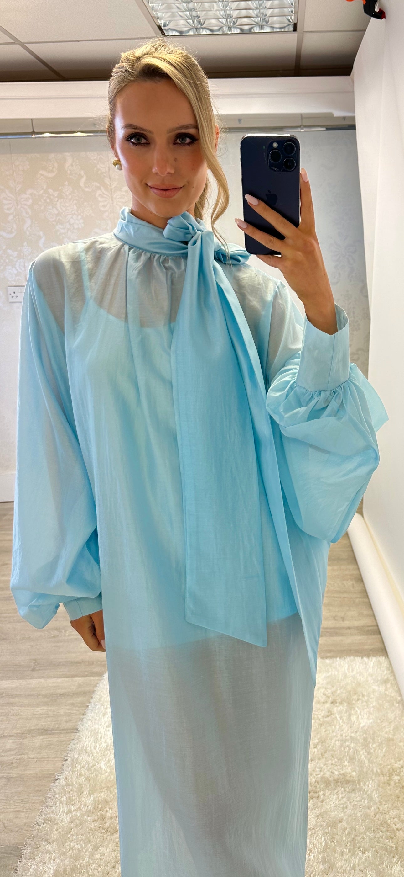 Sky Shift Dress