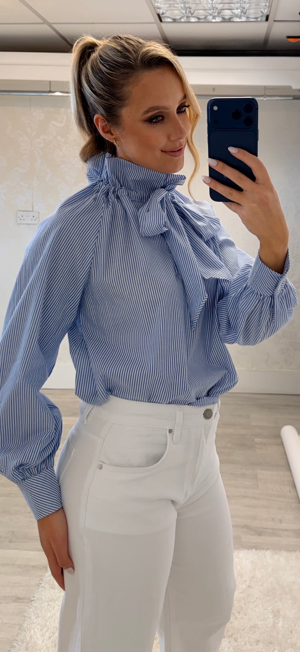 Blue Stripe Shirt