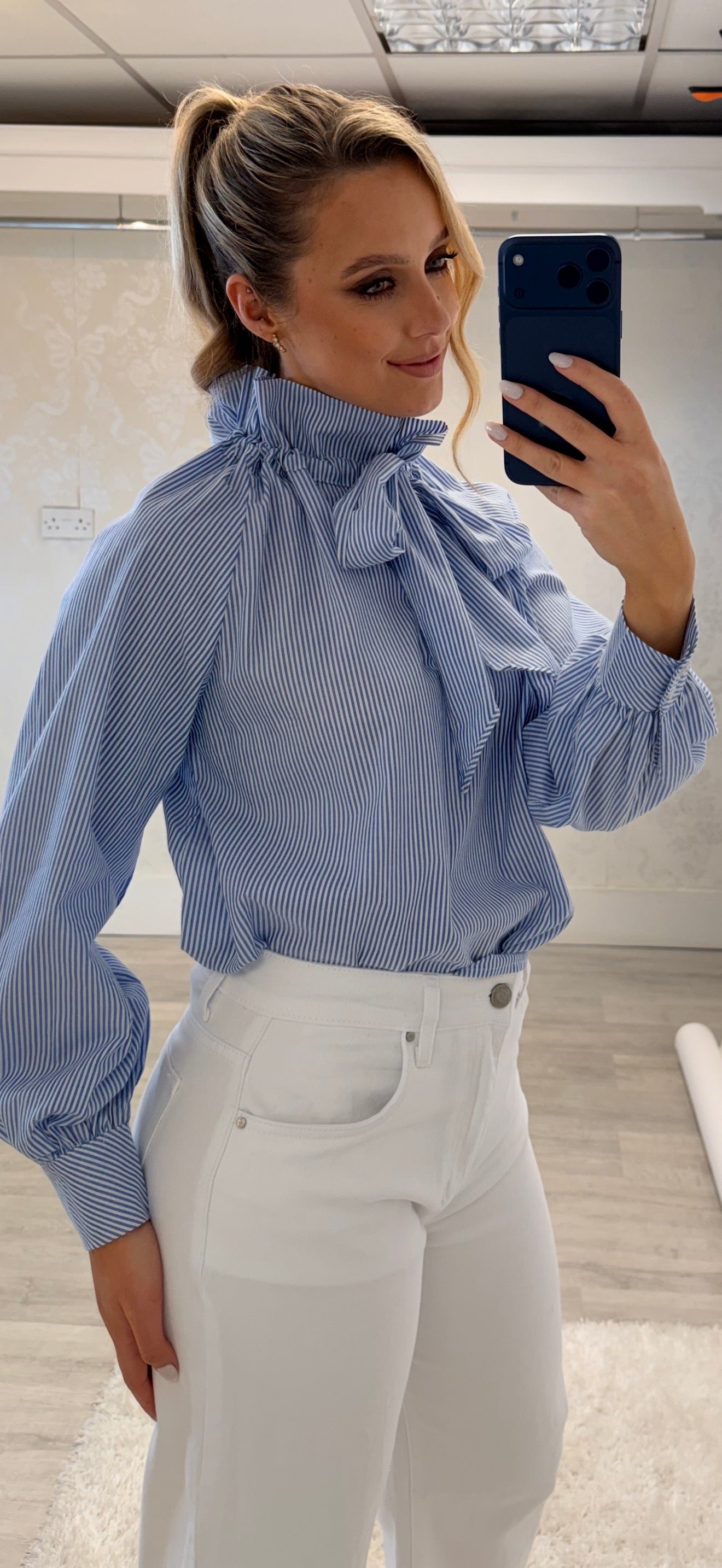 Blue Stripe Shirt