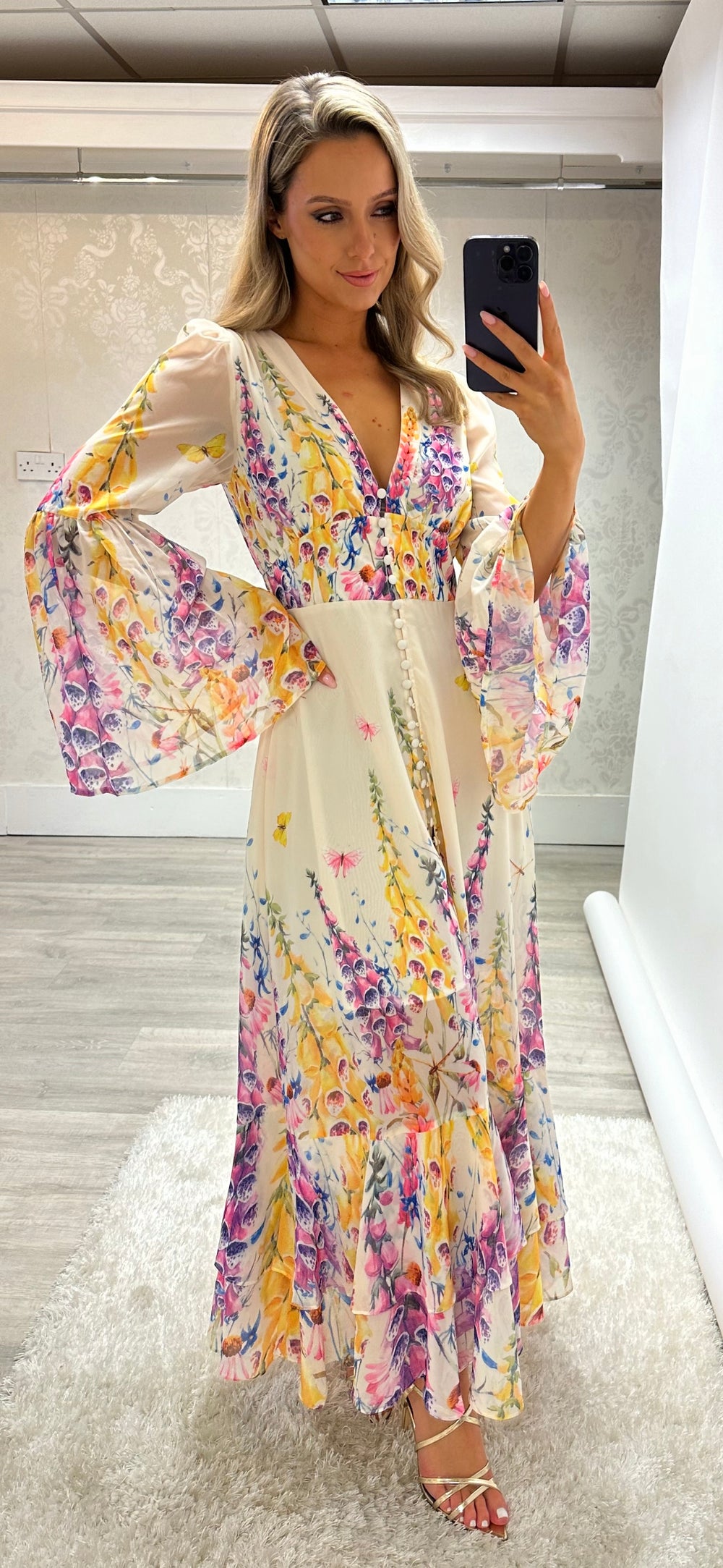White Ava Dress