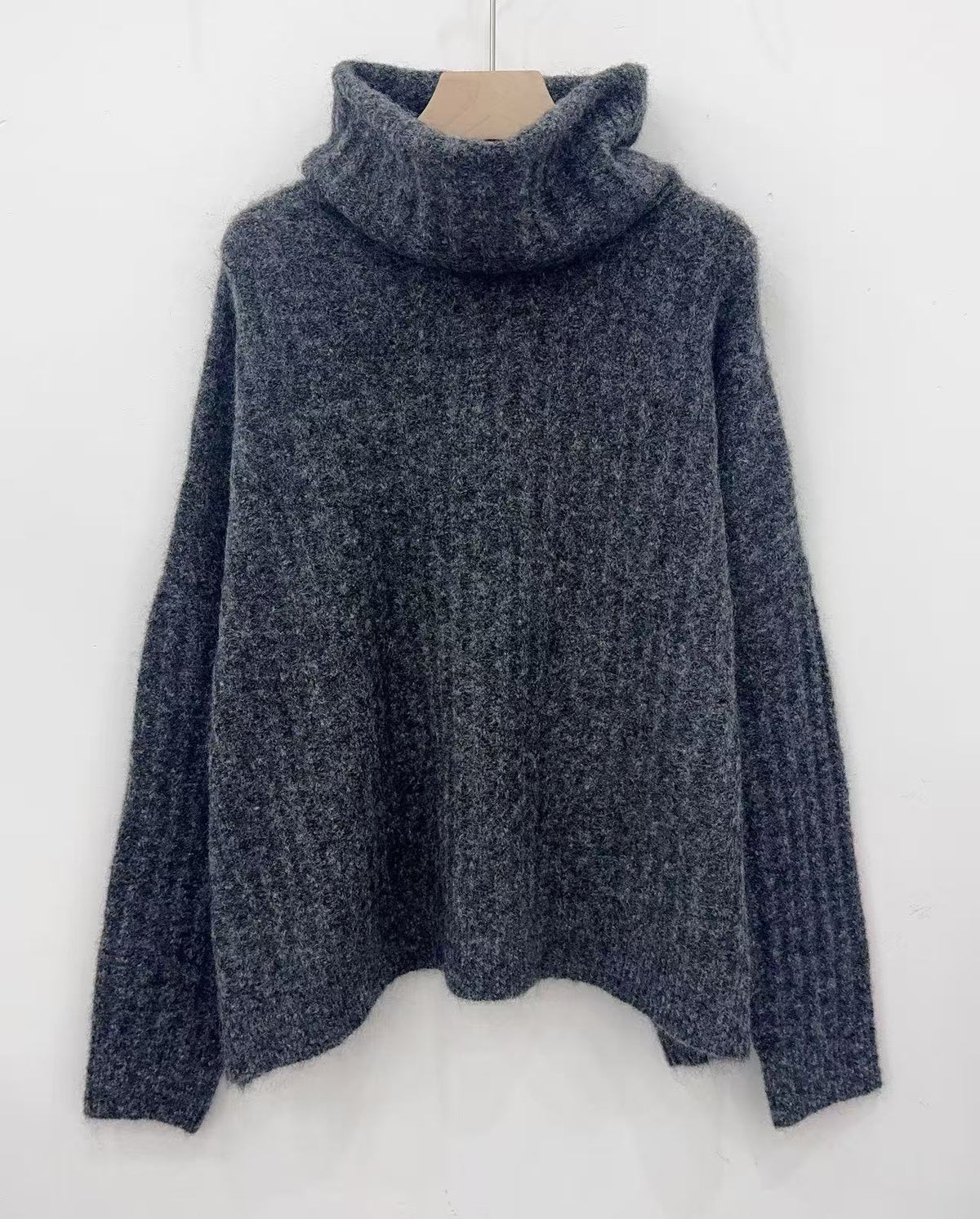 Grey Polo Knit