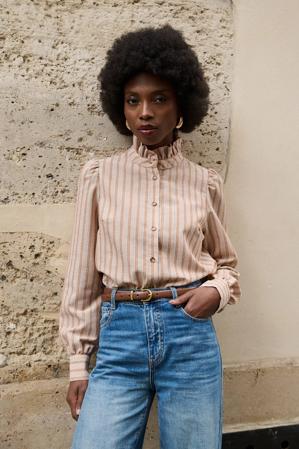 Cord Blouse