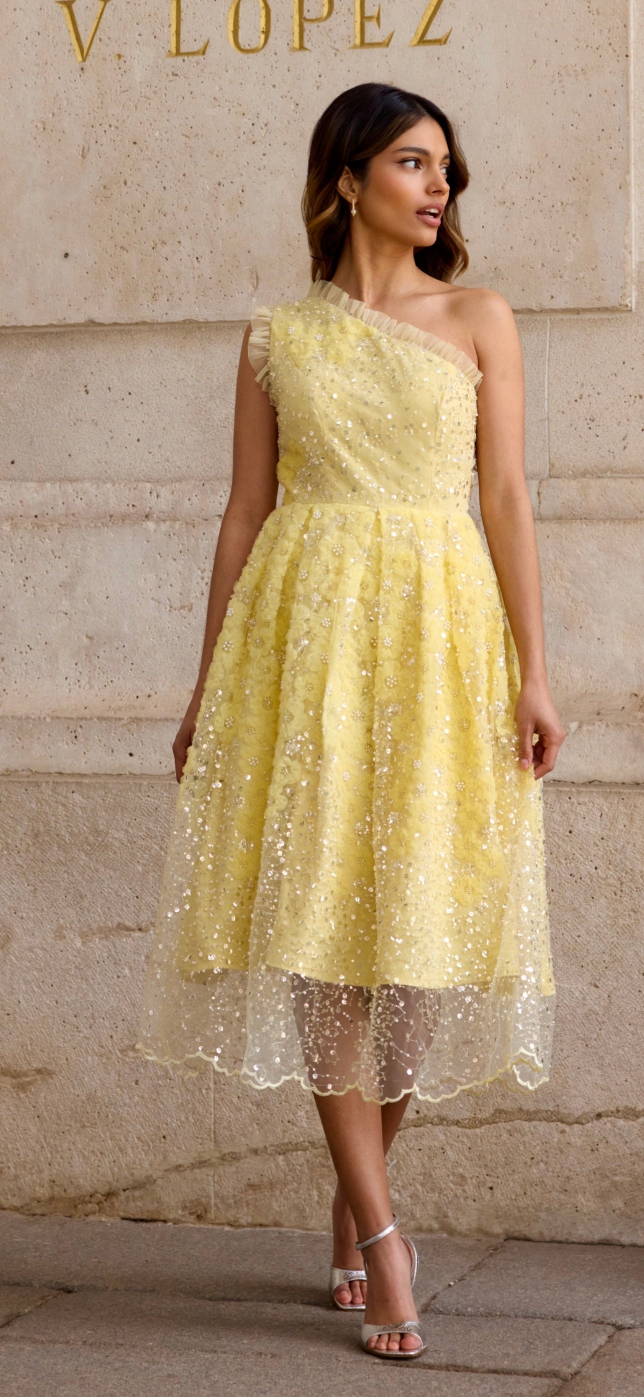 Yellow Pia Dress