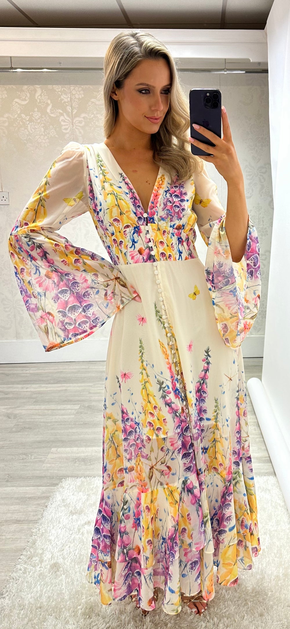 White Ava Dress