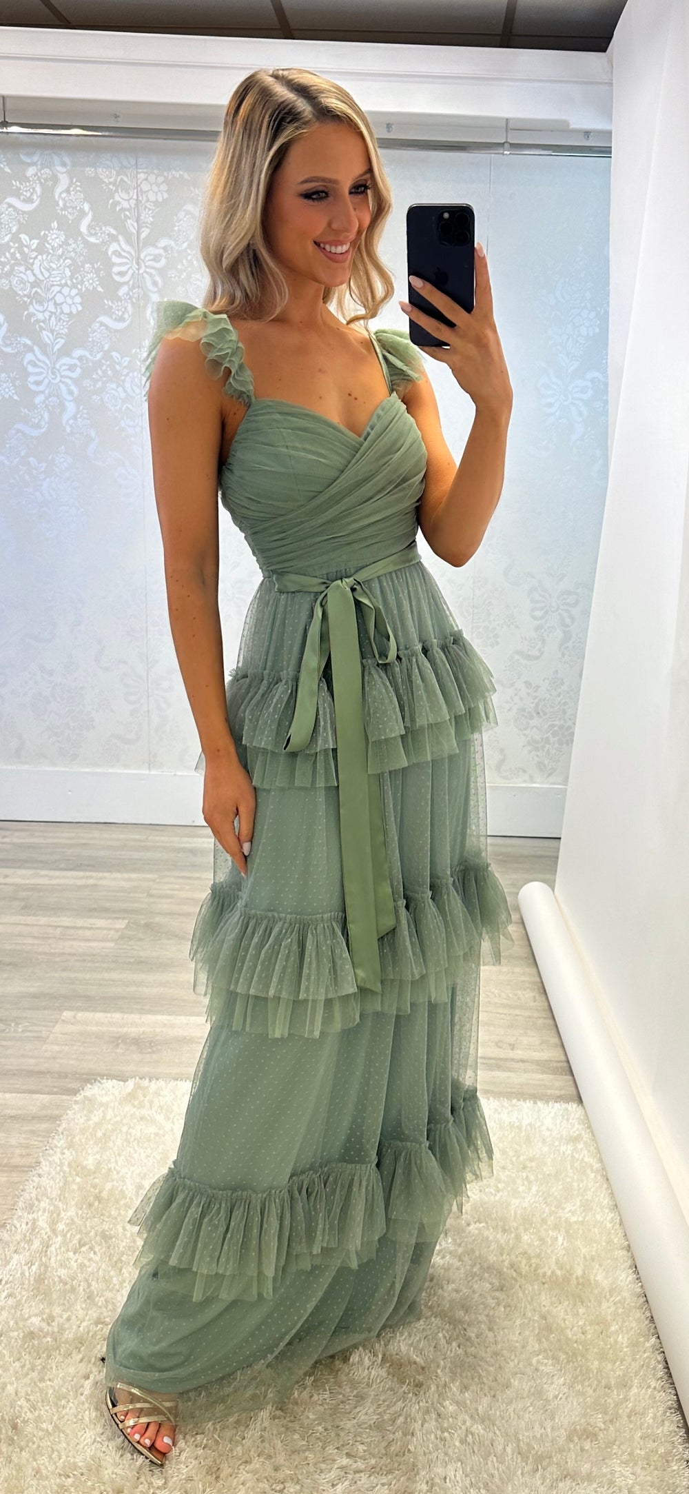 Sage Tulle