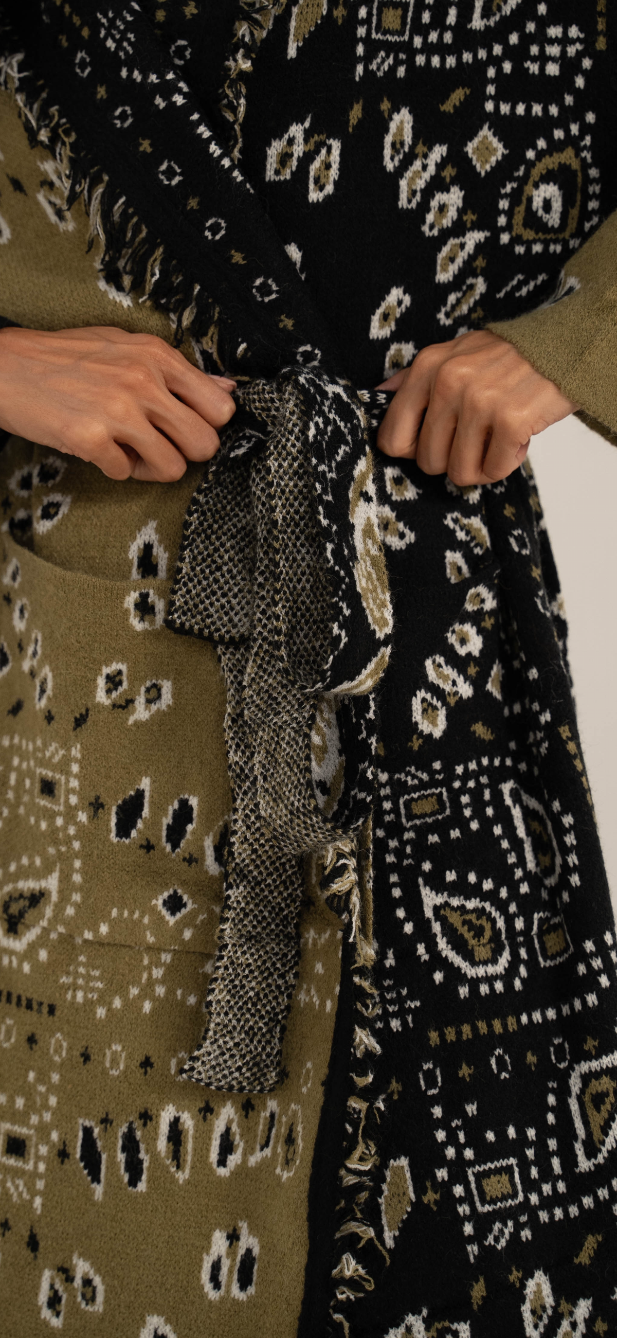 Khaki Maxi Knit