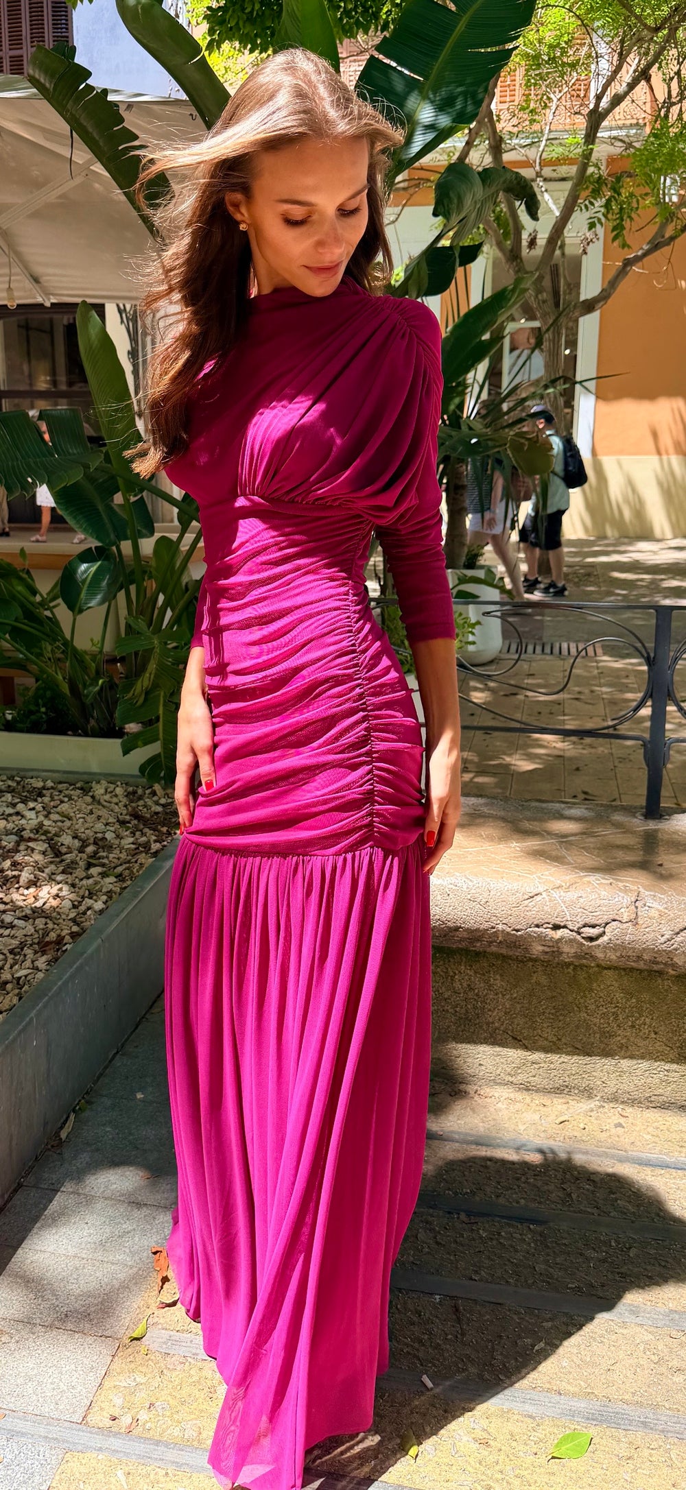 Magenta Dress