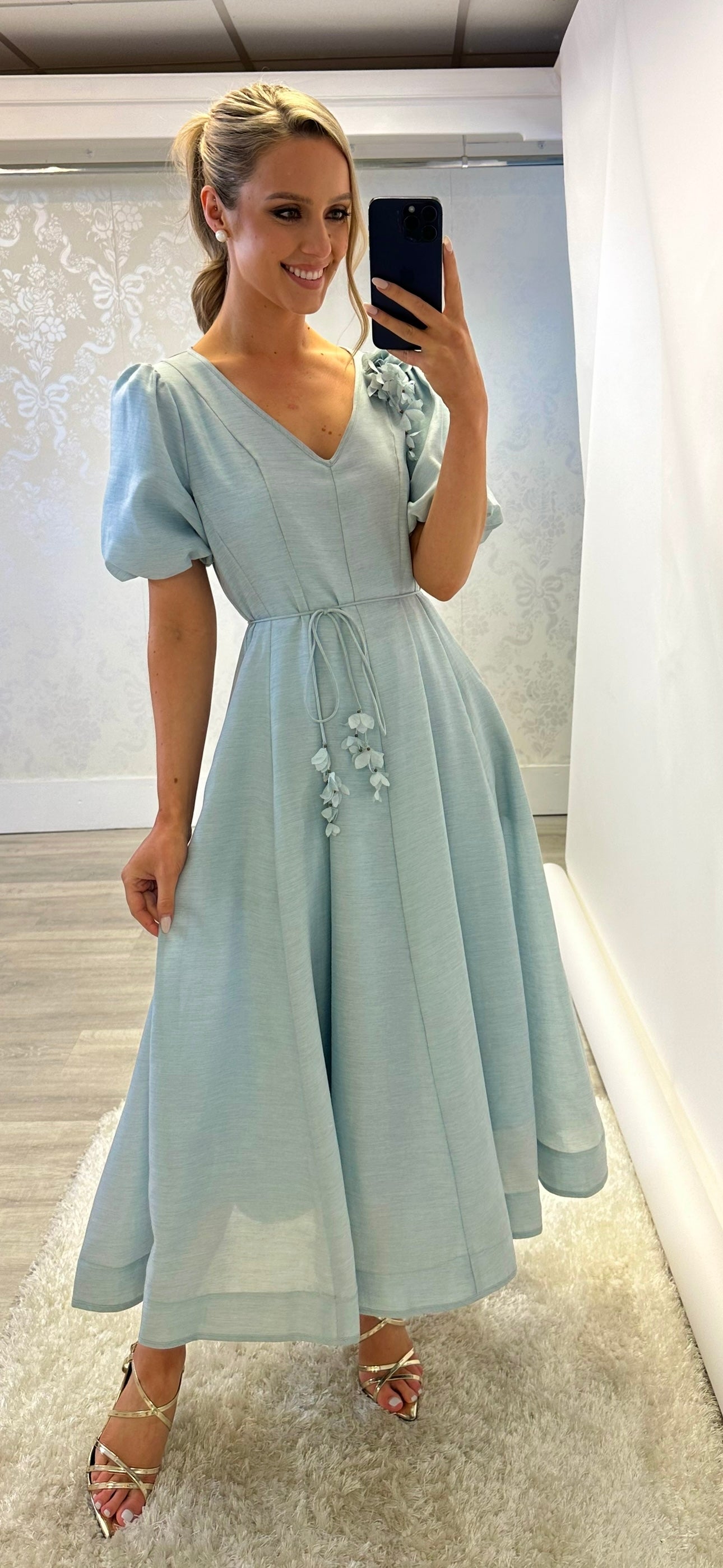 Powder Swing Dress