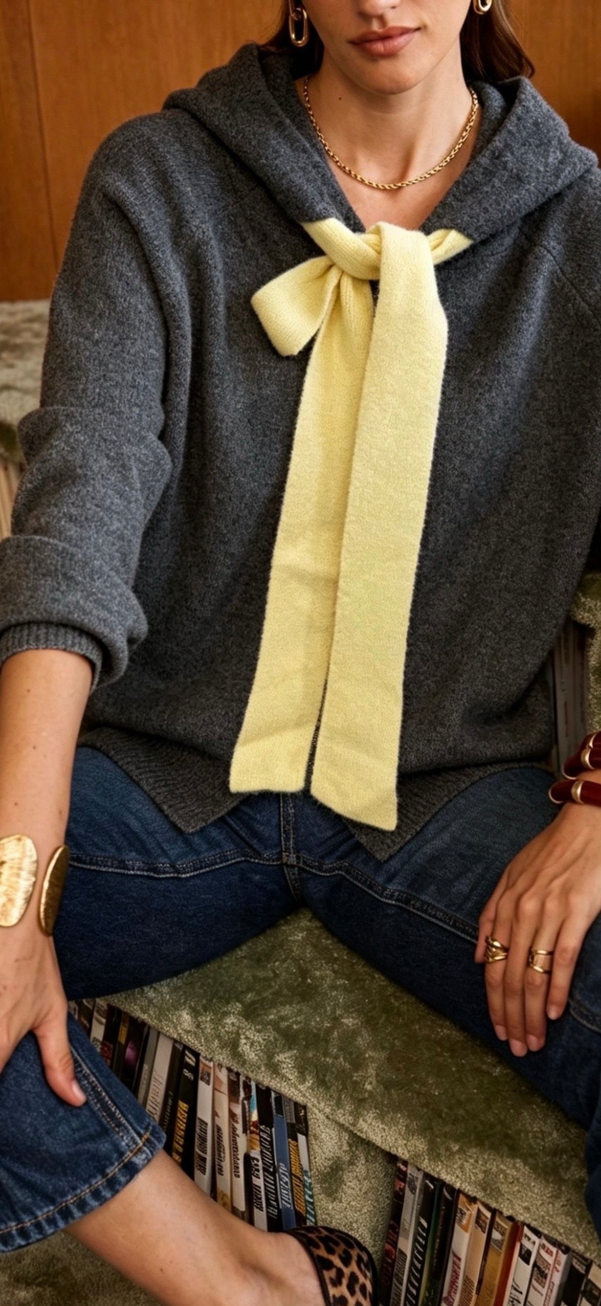 Lemon Tie Knit