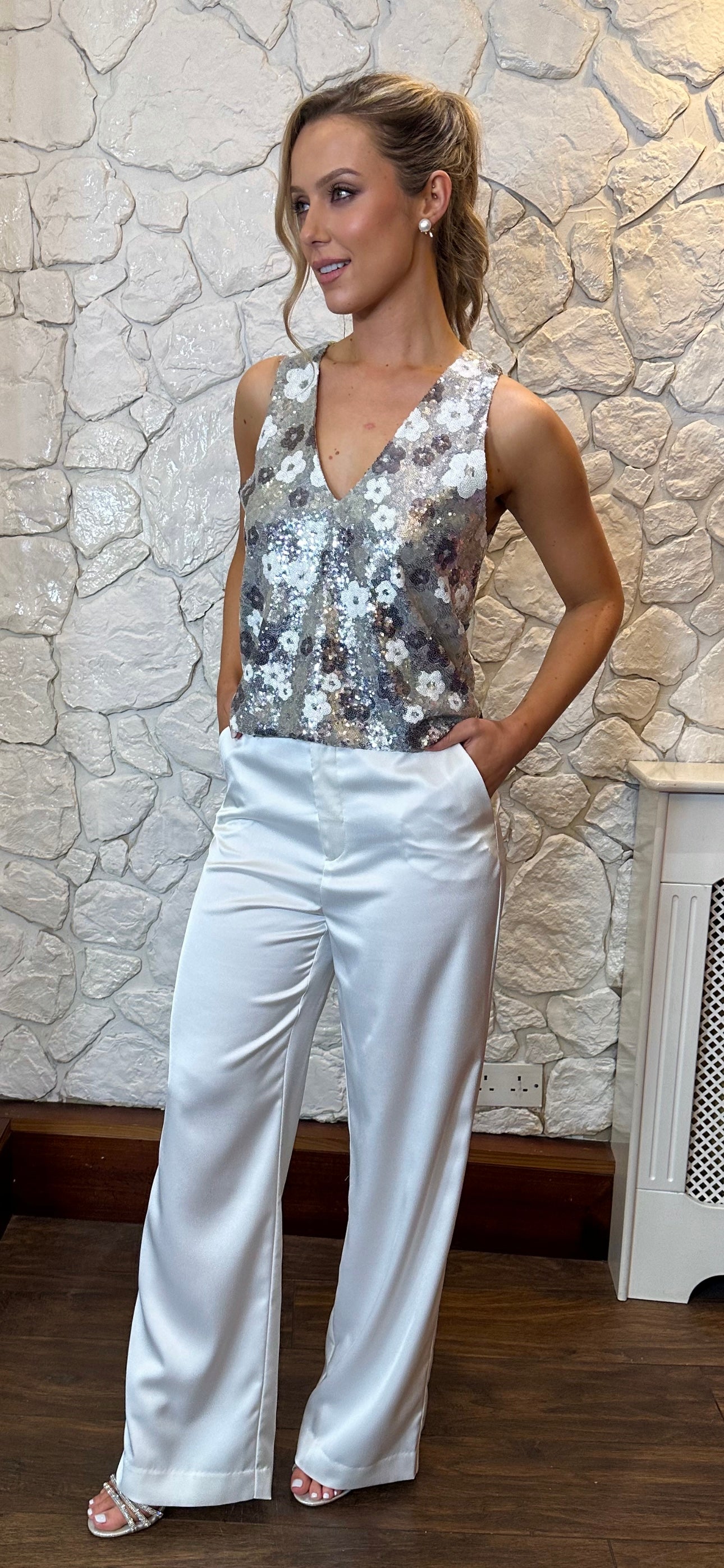 Satin Pants
