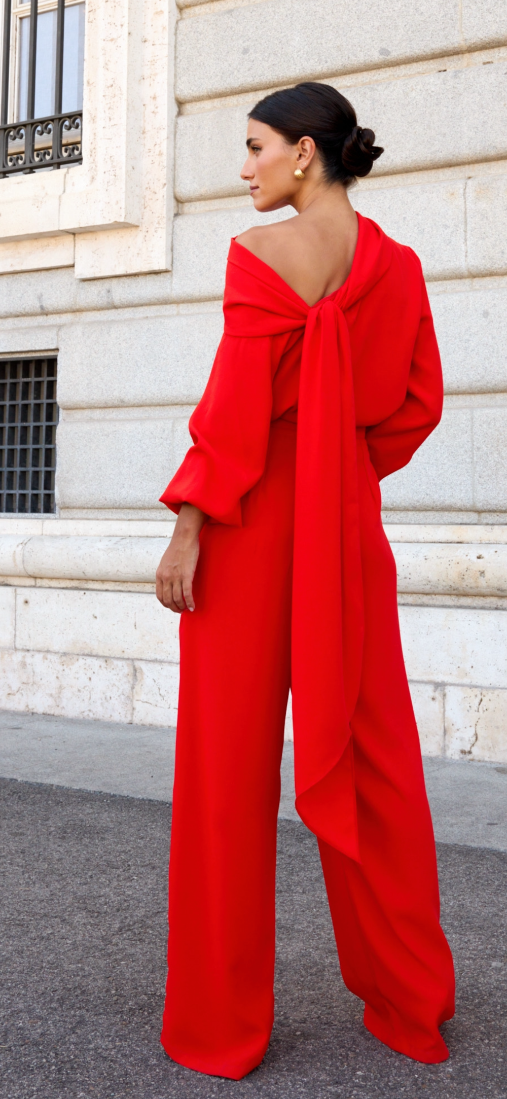 Red Drape Set