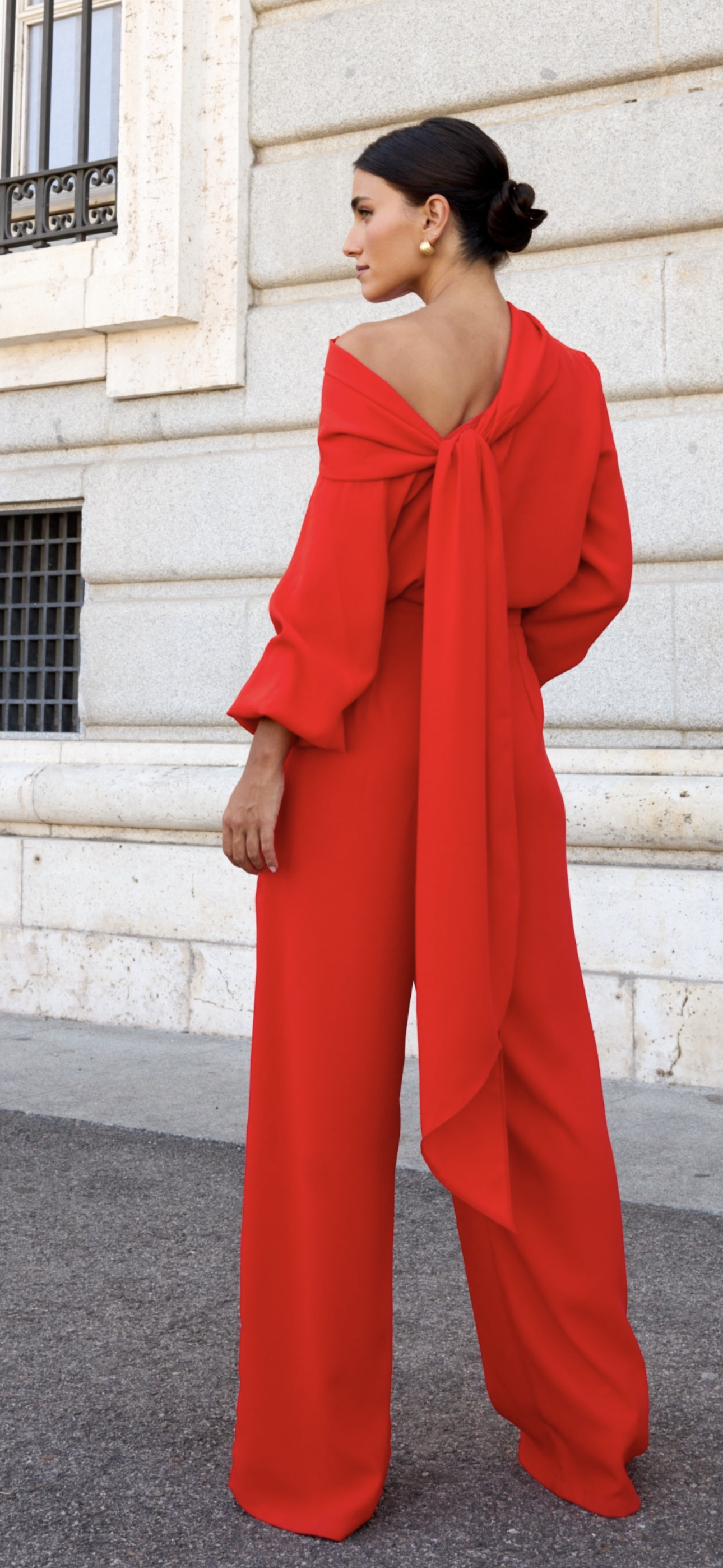Red Drape Set