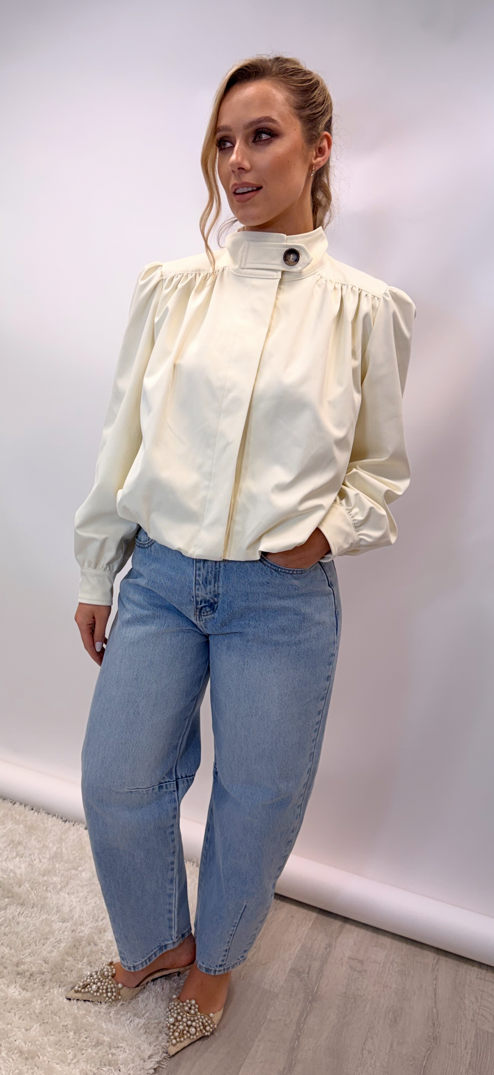 Eva Ivory Jacket