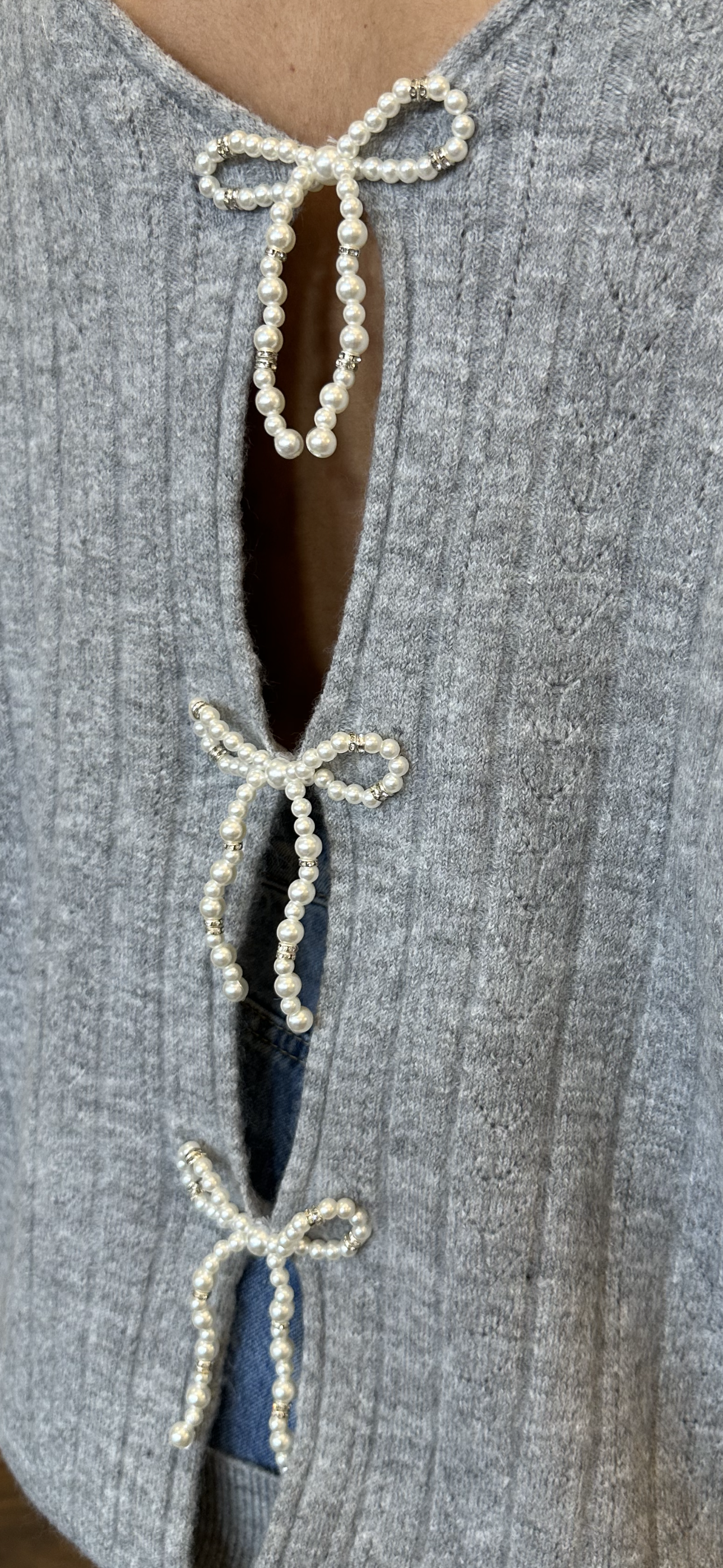 Jasmine Grey Knit