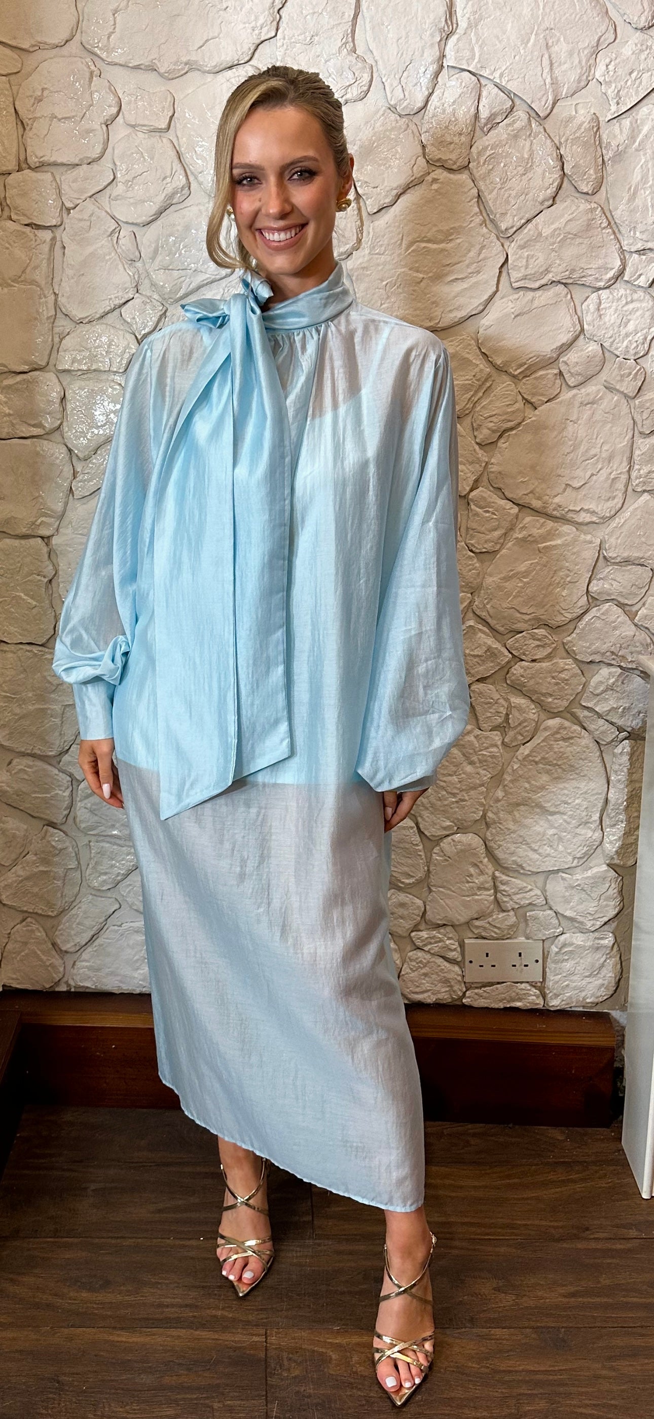 Sky Shift Dress