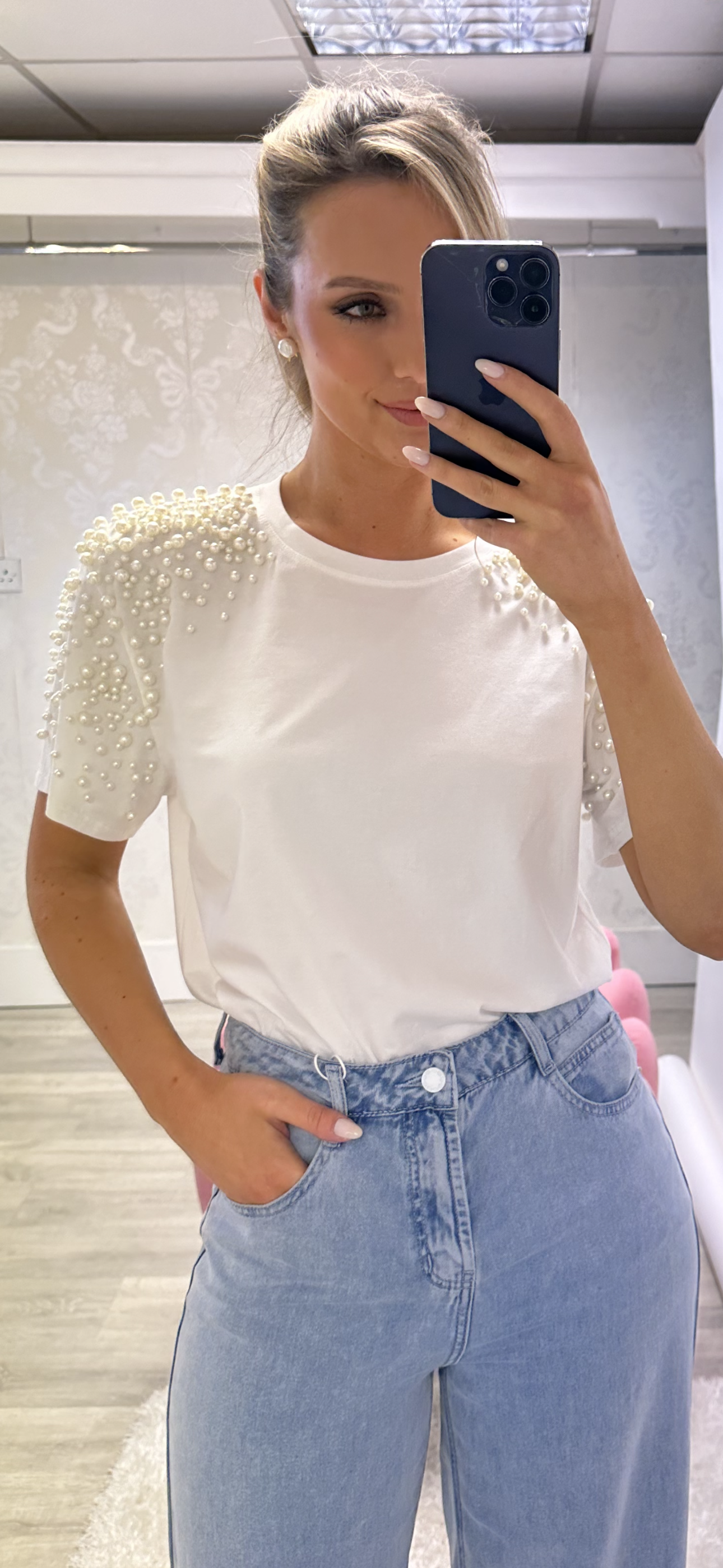 White Pearl Tee