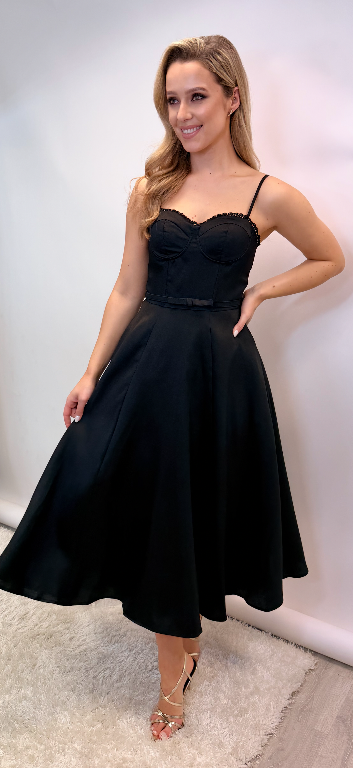 Black Swing Dress