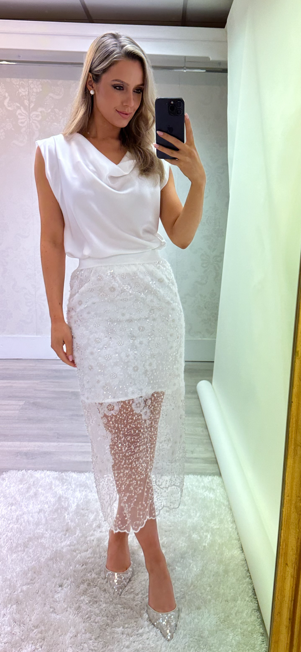 Embellished Skirt