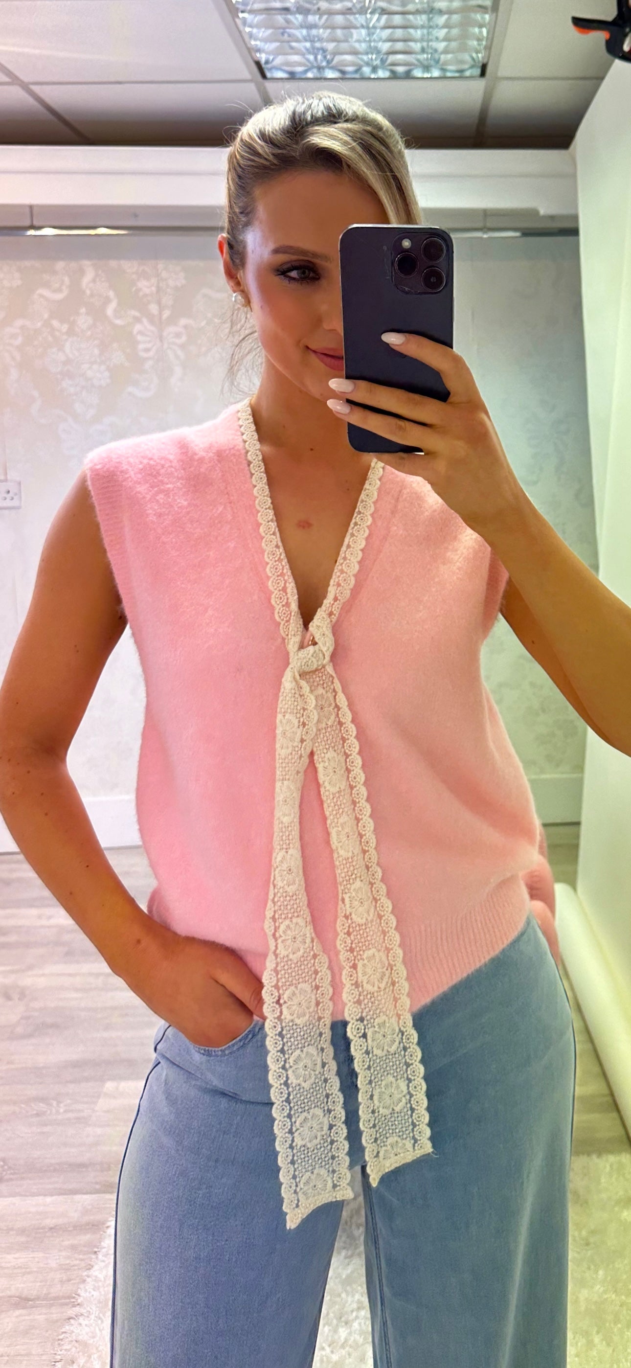 Pink Tie Waistcoat