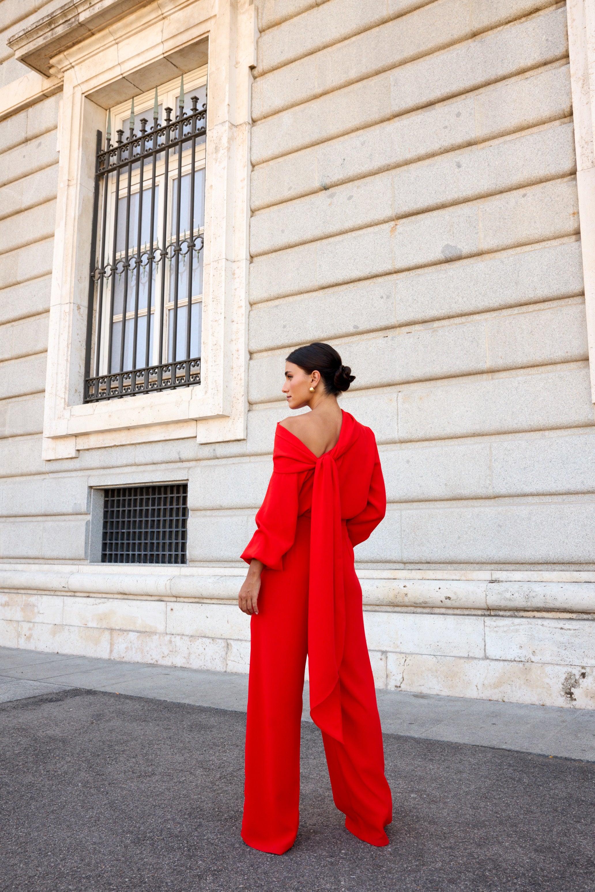 Red Drape Set