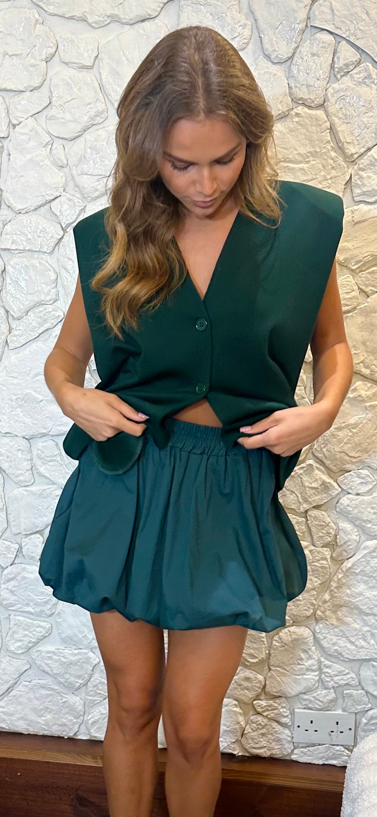 Forest Puff Skirt
