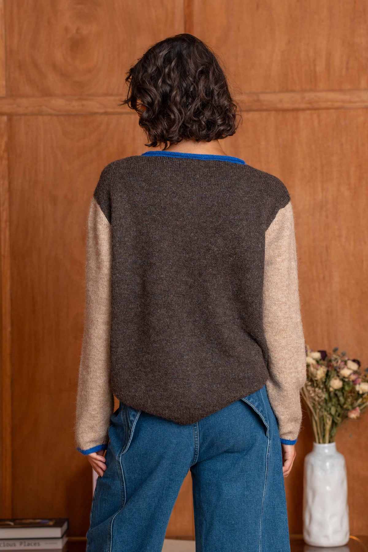 Colourblock Nia Knit