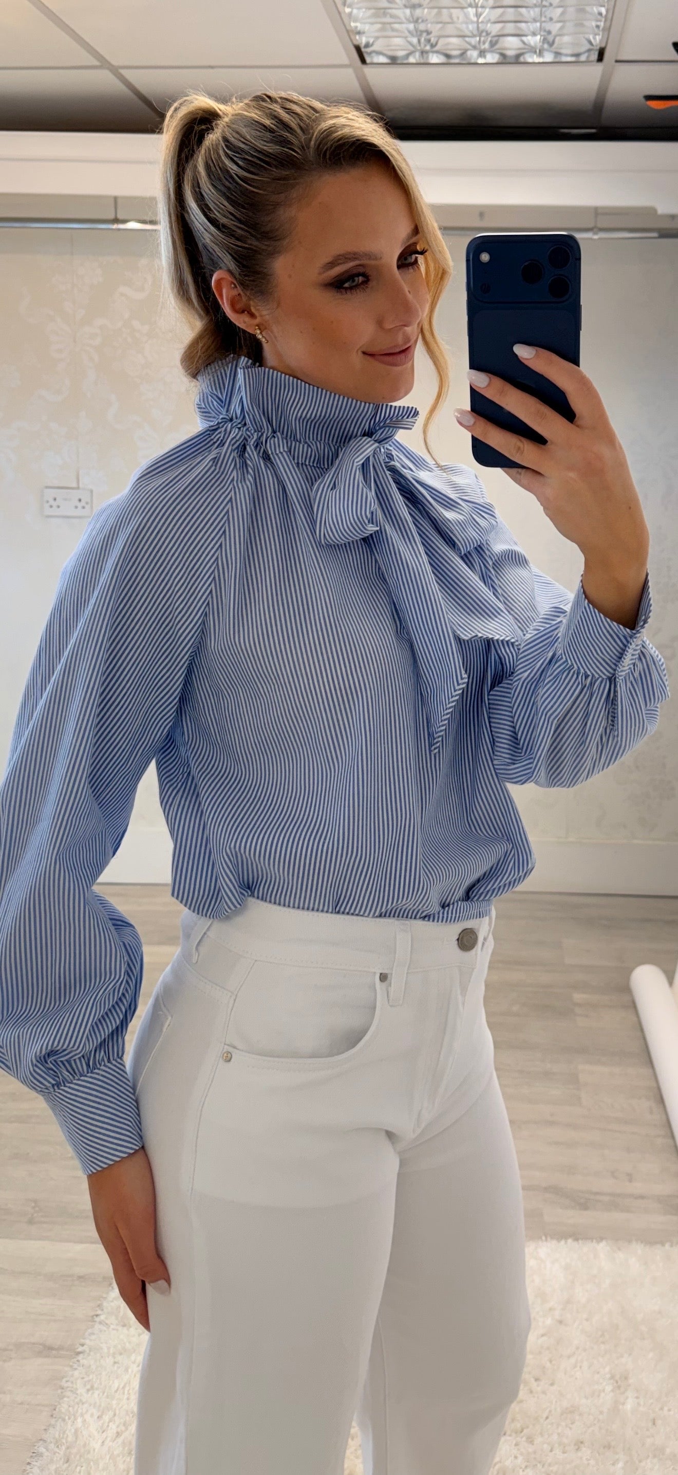 Blue Stripe Shirt