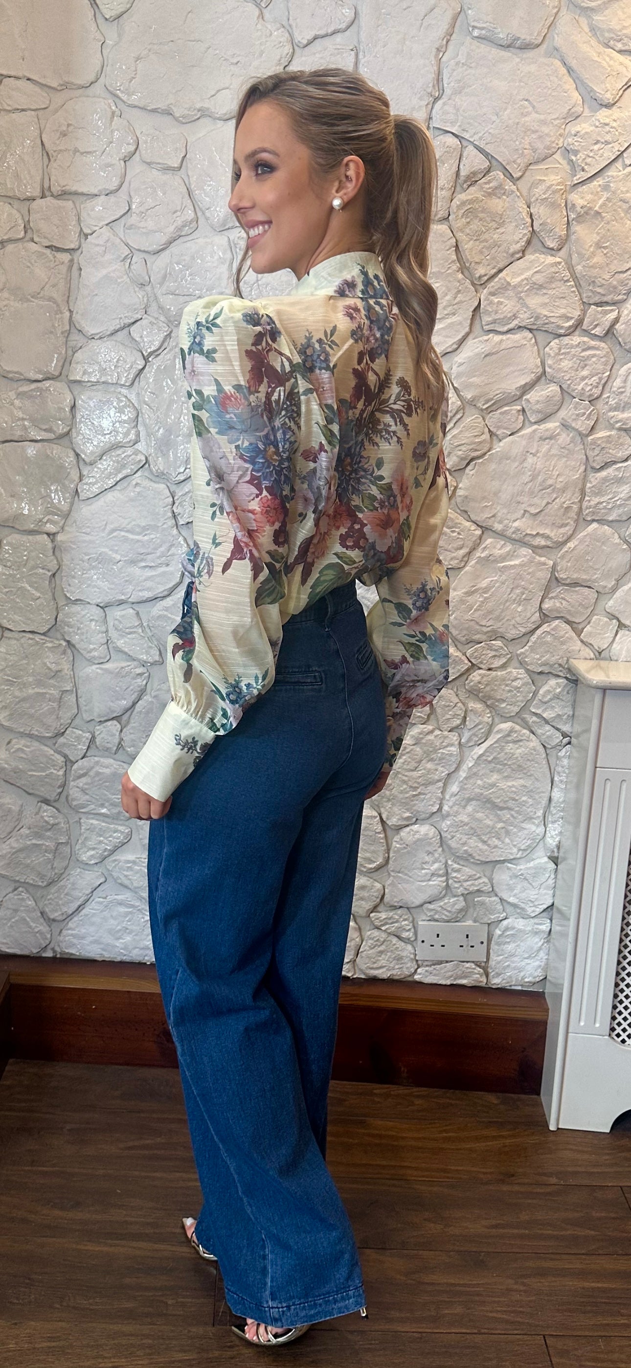 Lemon Floral Shirt
