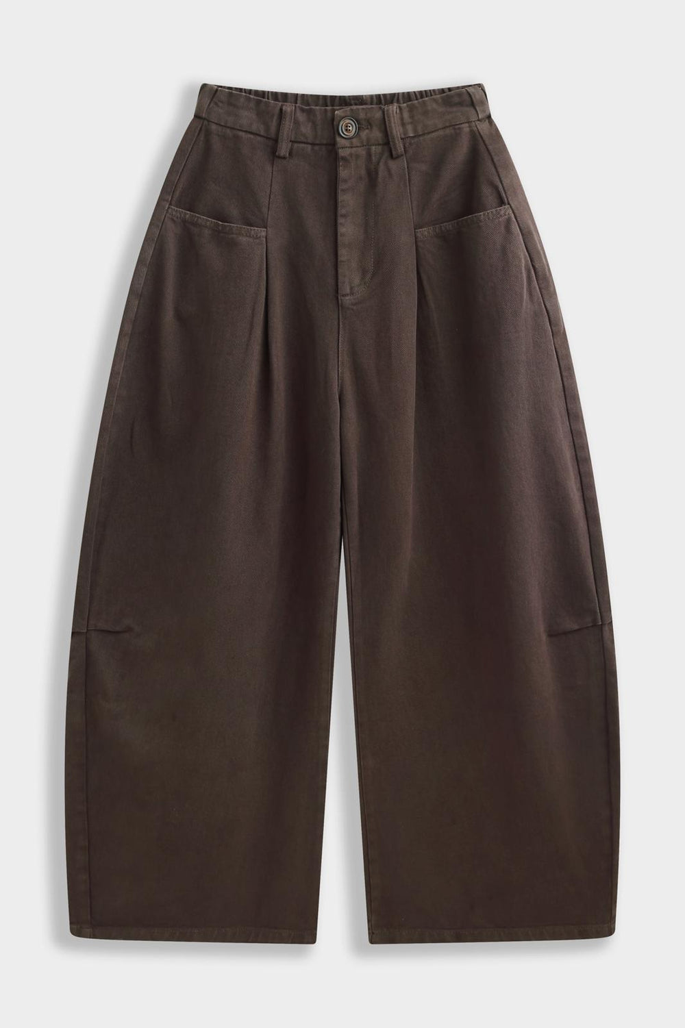 Brown Barrel Jeans