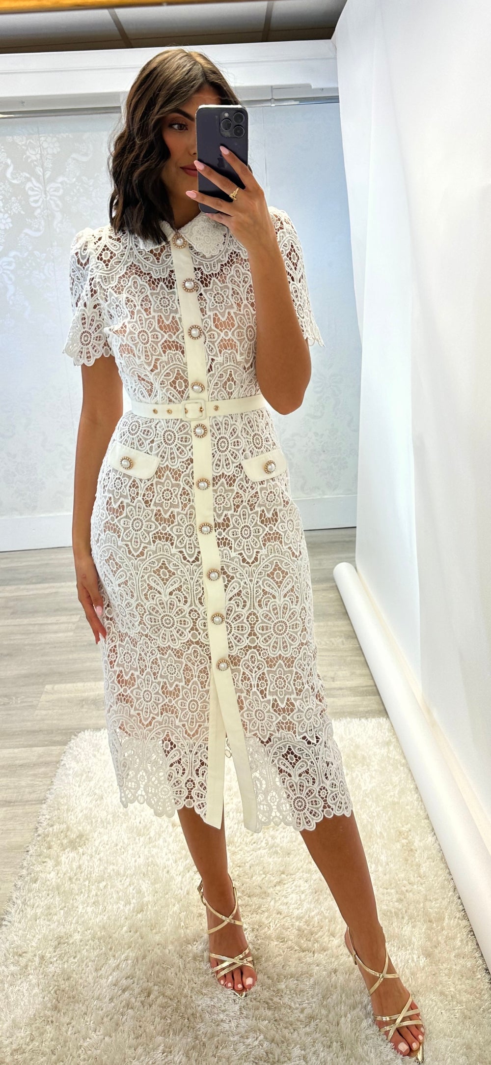 White Lace Dress