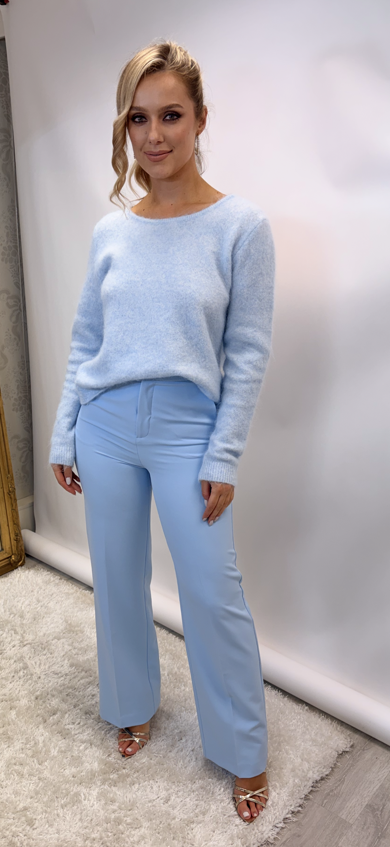 Powder Blue Pants