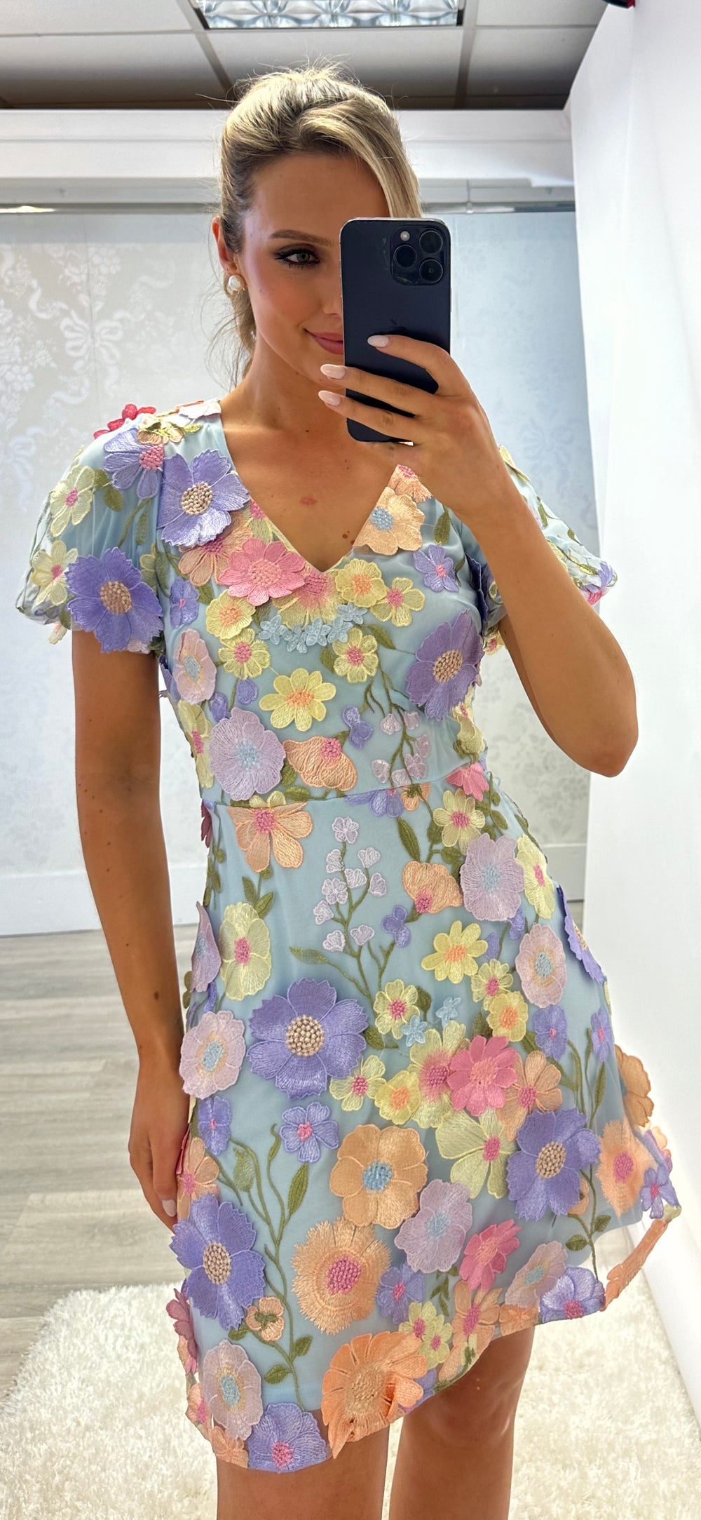 Applique Blue
